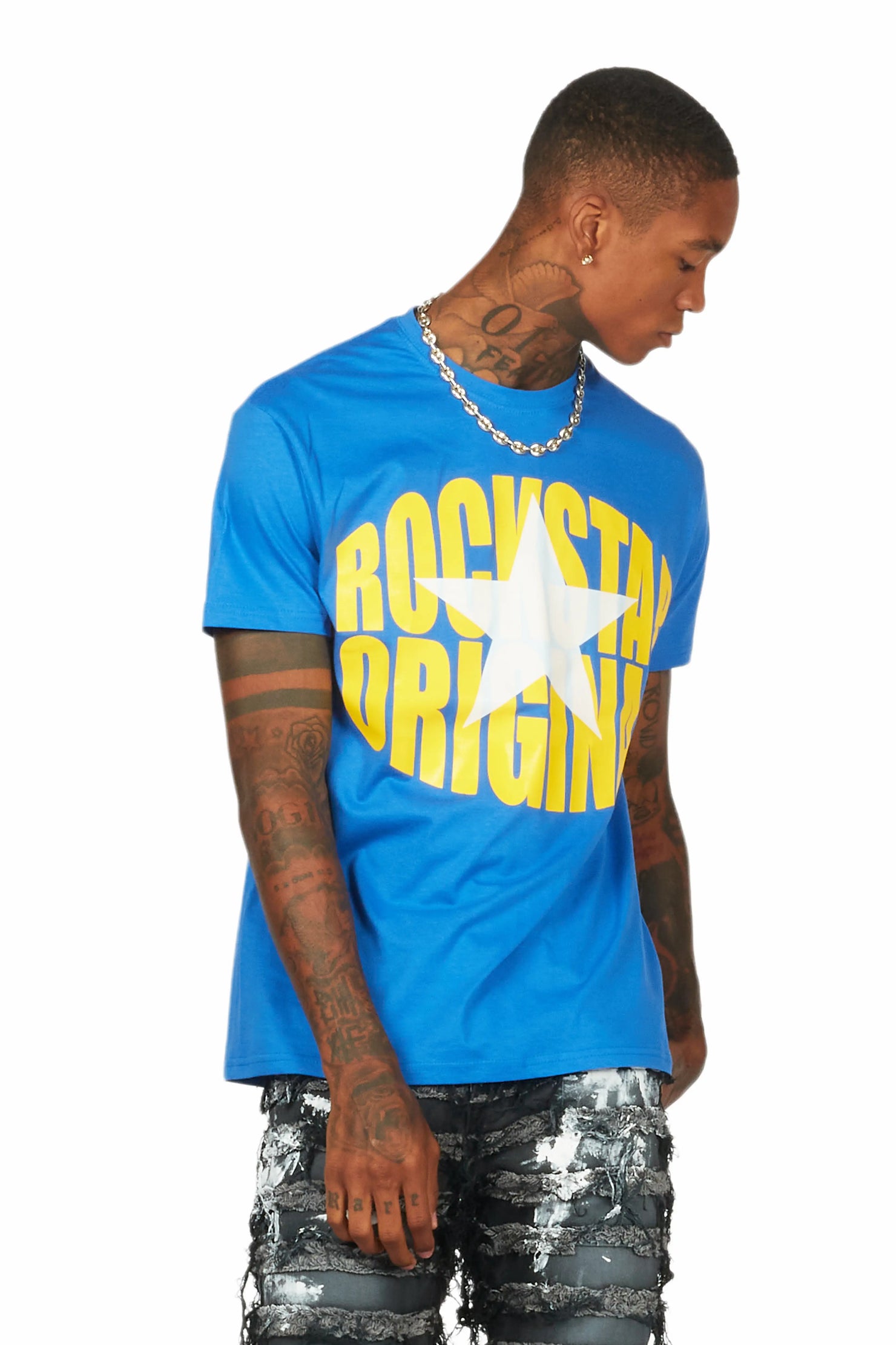 Ranger Blue/Yellow Graphic T-Shirt