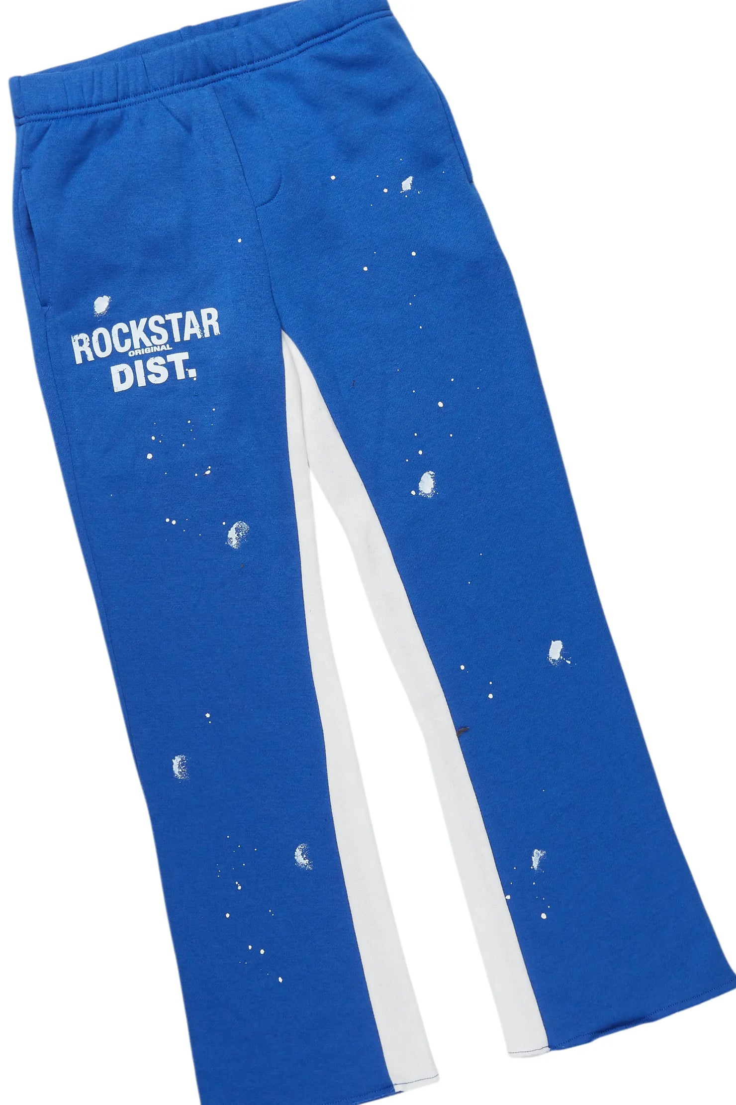 Boys Raffer Royal Blue Baggy Fit Pant Set