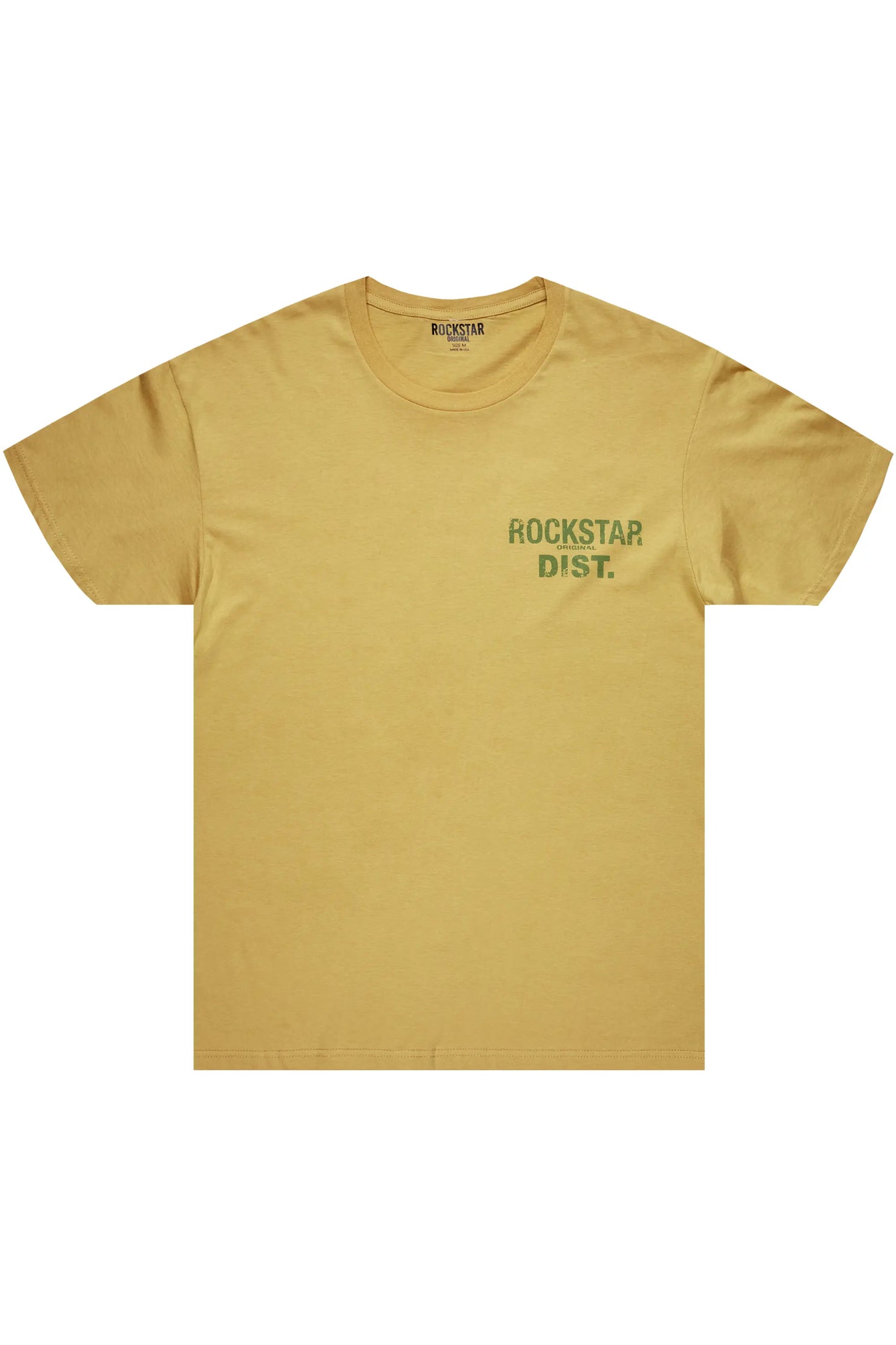 Lake Beige/Green Graphic T-Shirt