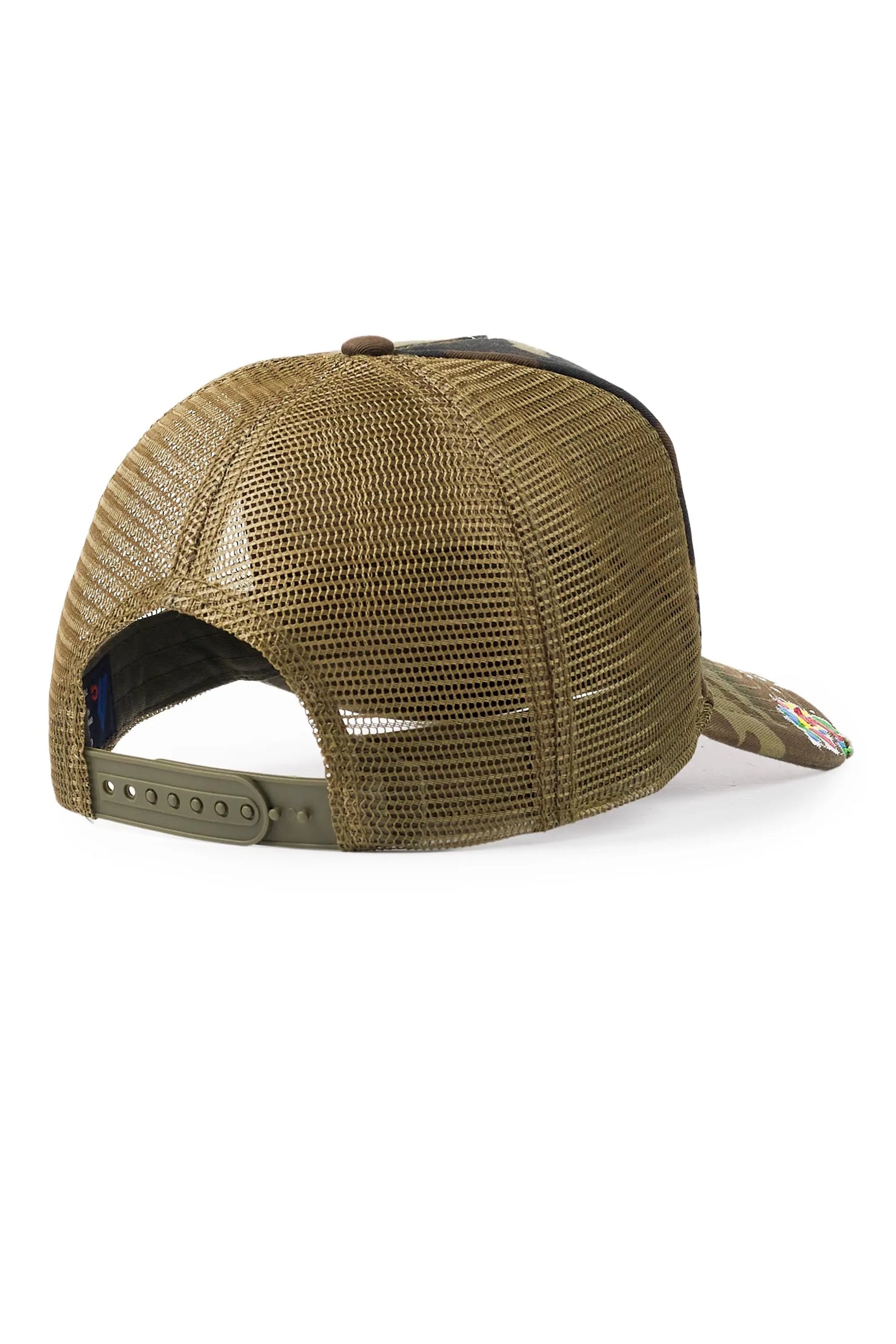 Good Side Only Camo Trucker Hat