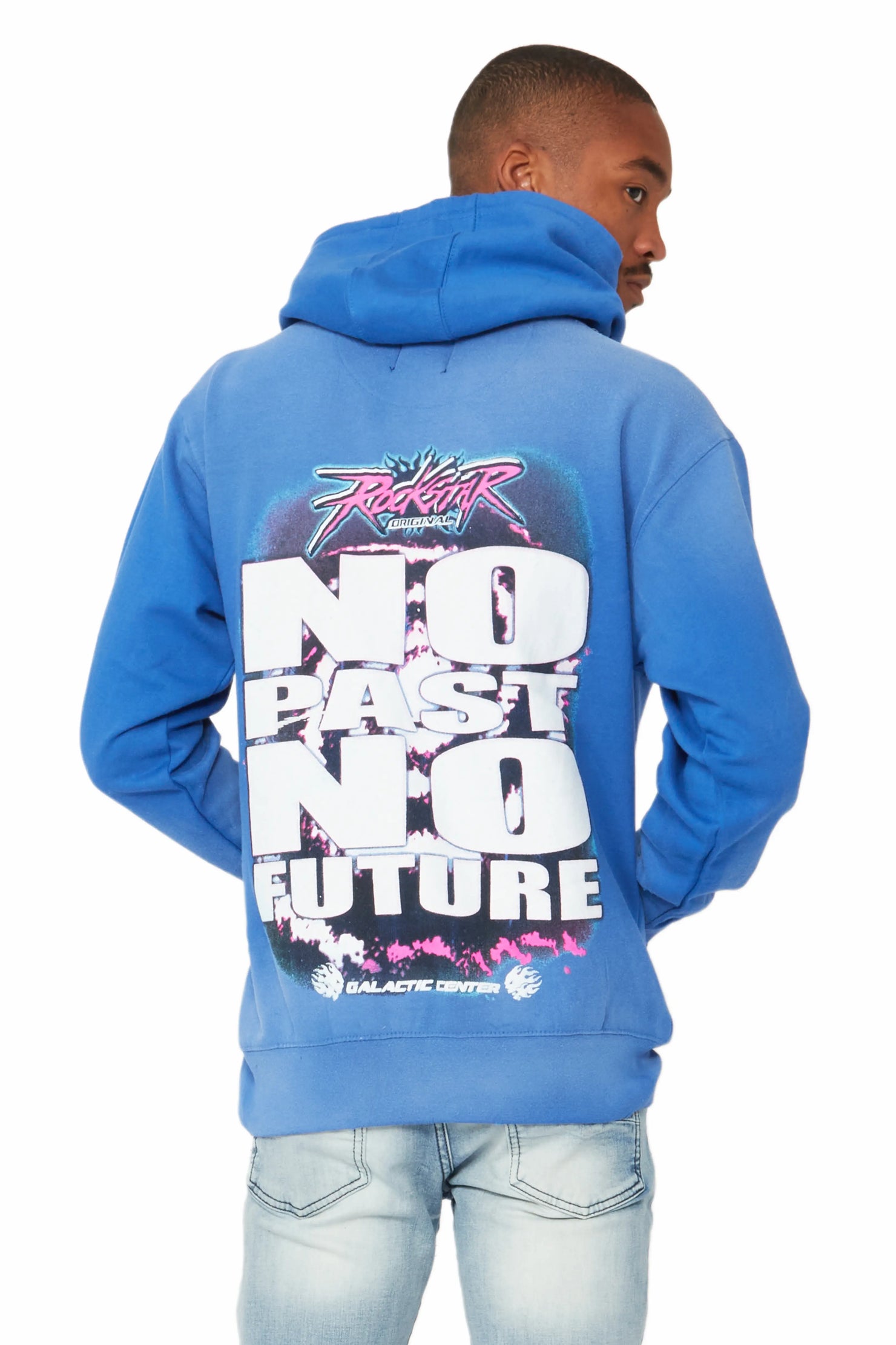 Jeton Blue Graphic Hoodie