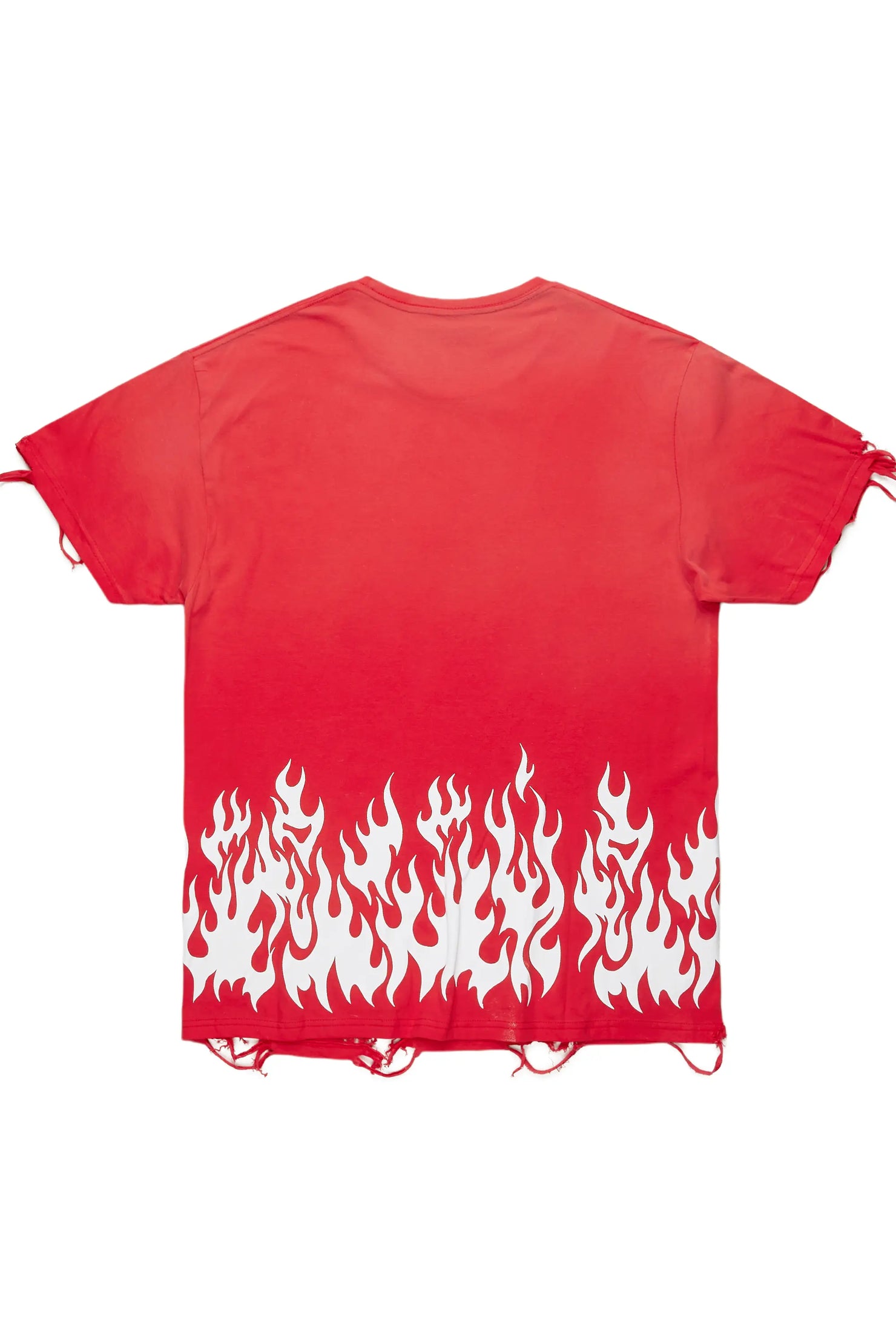 Kyzjaa Red Oversized T-Shirt