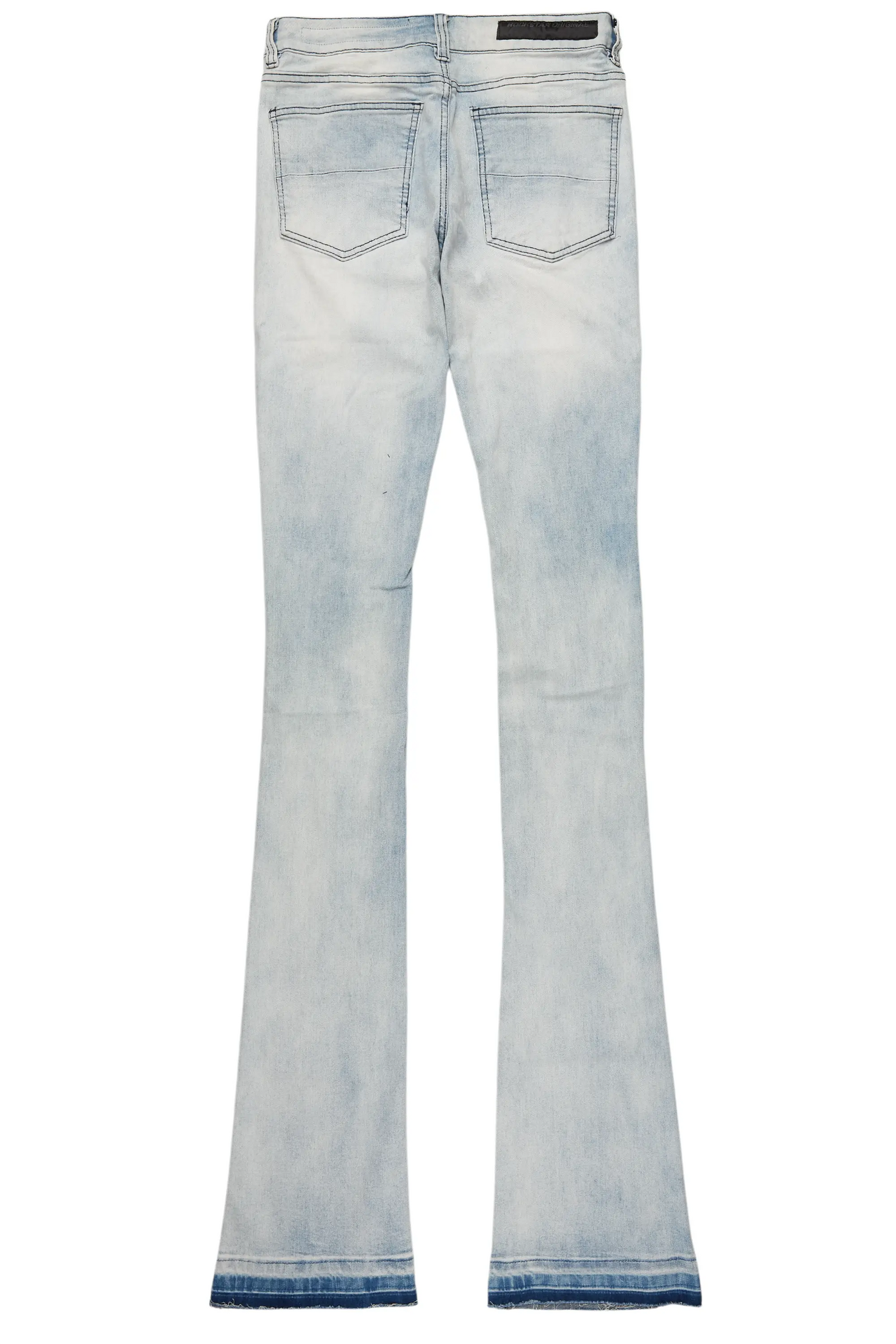 Stellan Blue Super Stacked Flare Jean