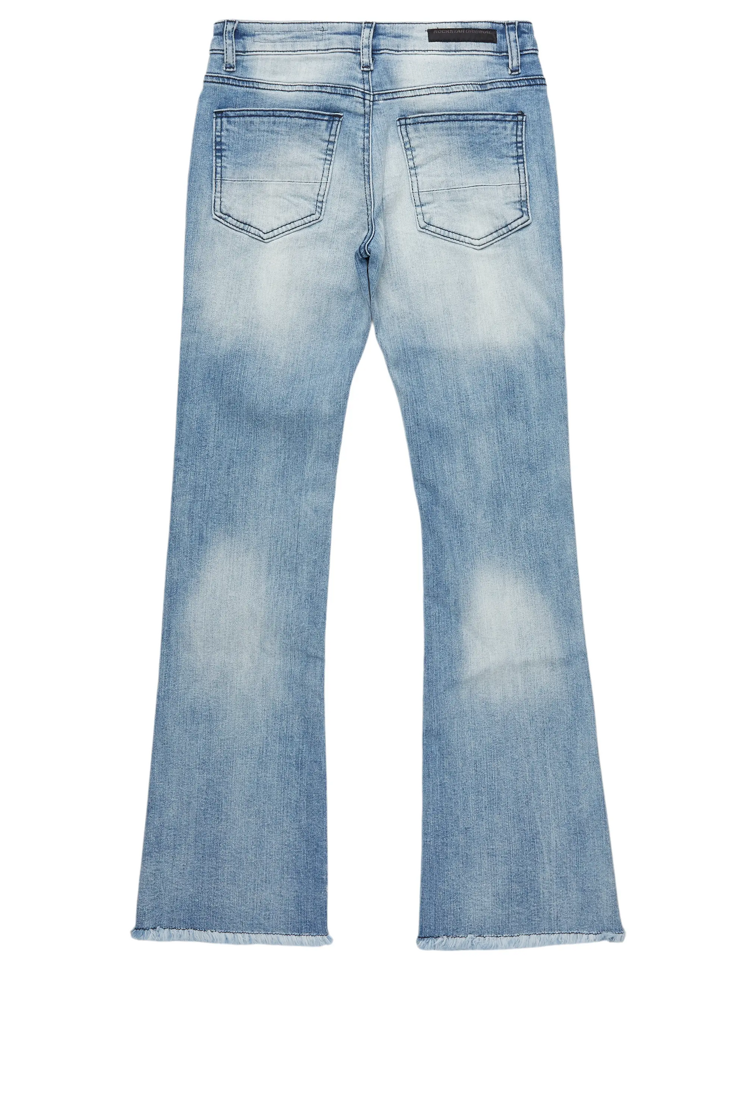 Boys Dag Blue Stacked Flare Jean