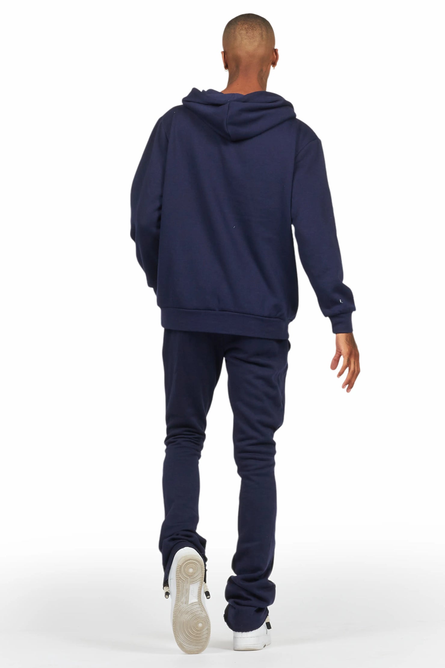 Raffer Navy Hoodie Flare Trackset