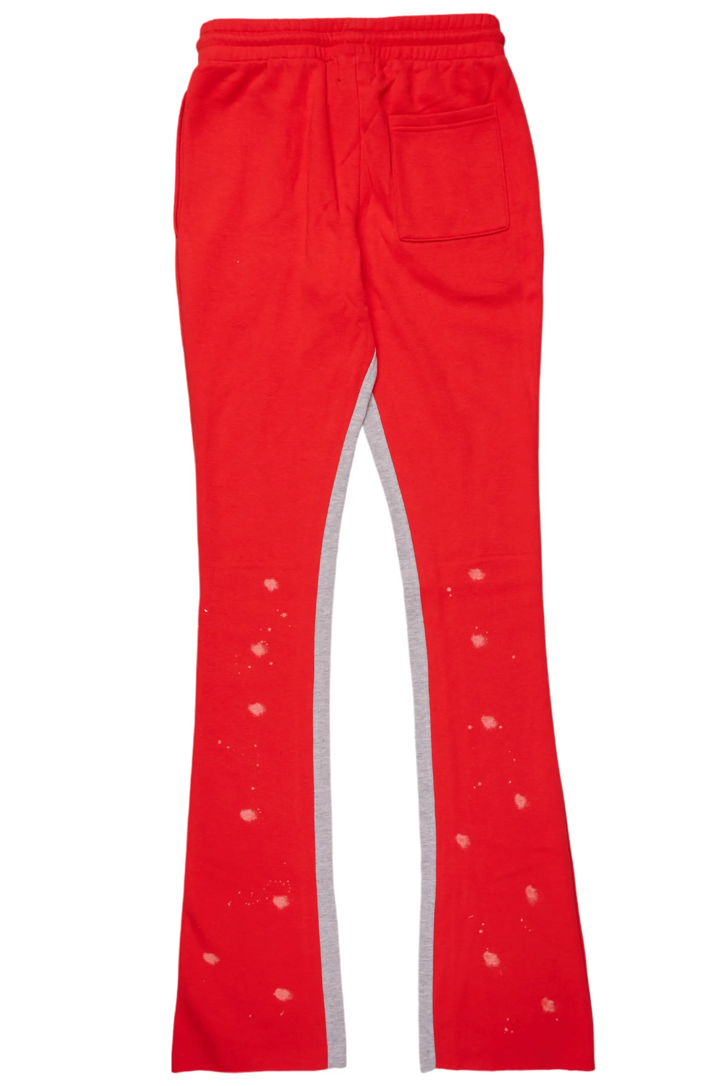 Brandi Red Stacked Track Pant