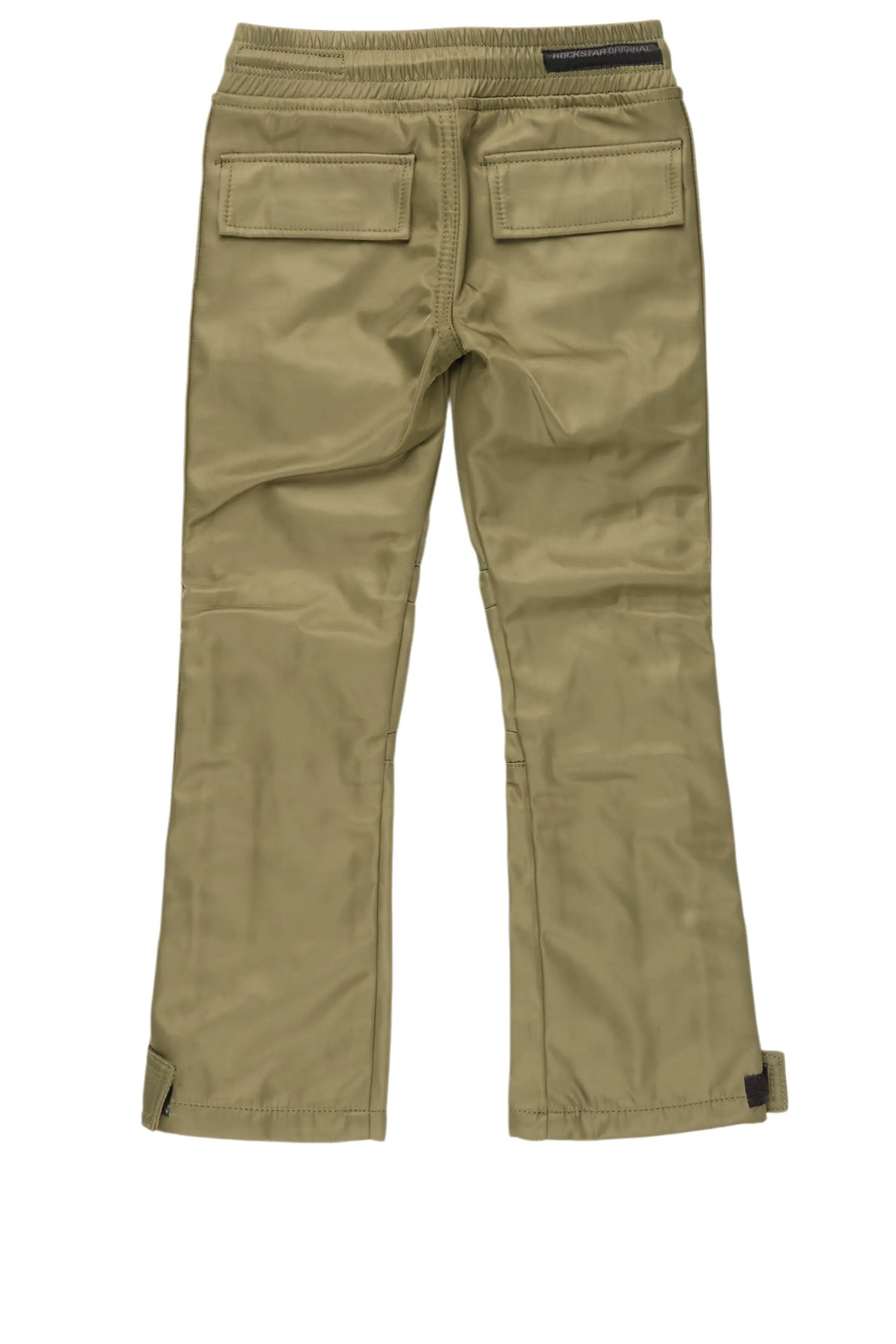 Boys Yuri Olive Nylon Pants