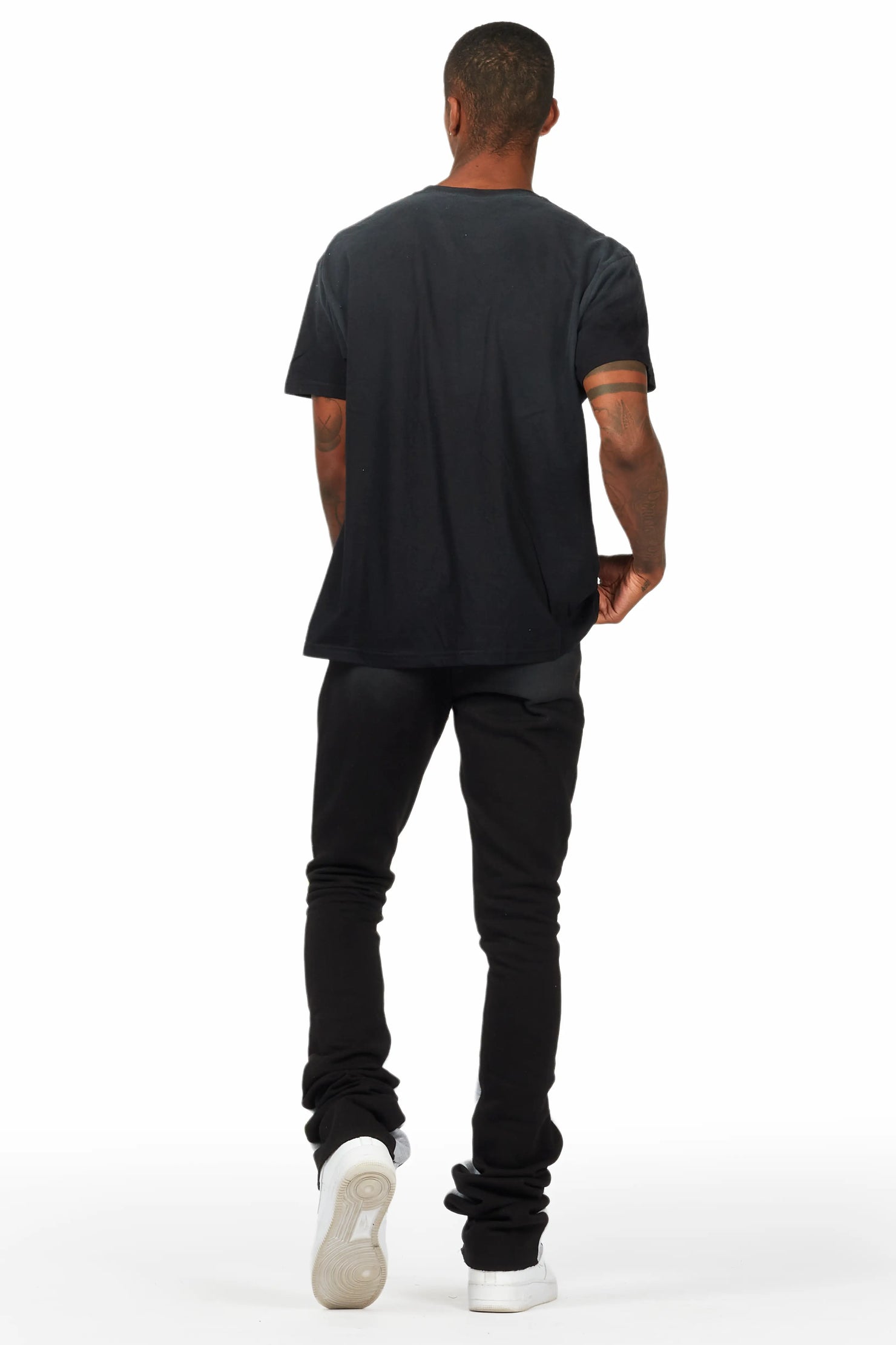 Darko Black T-Shirt/Super Stacked Flare Track Set