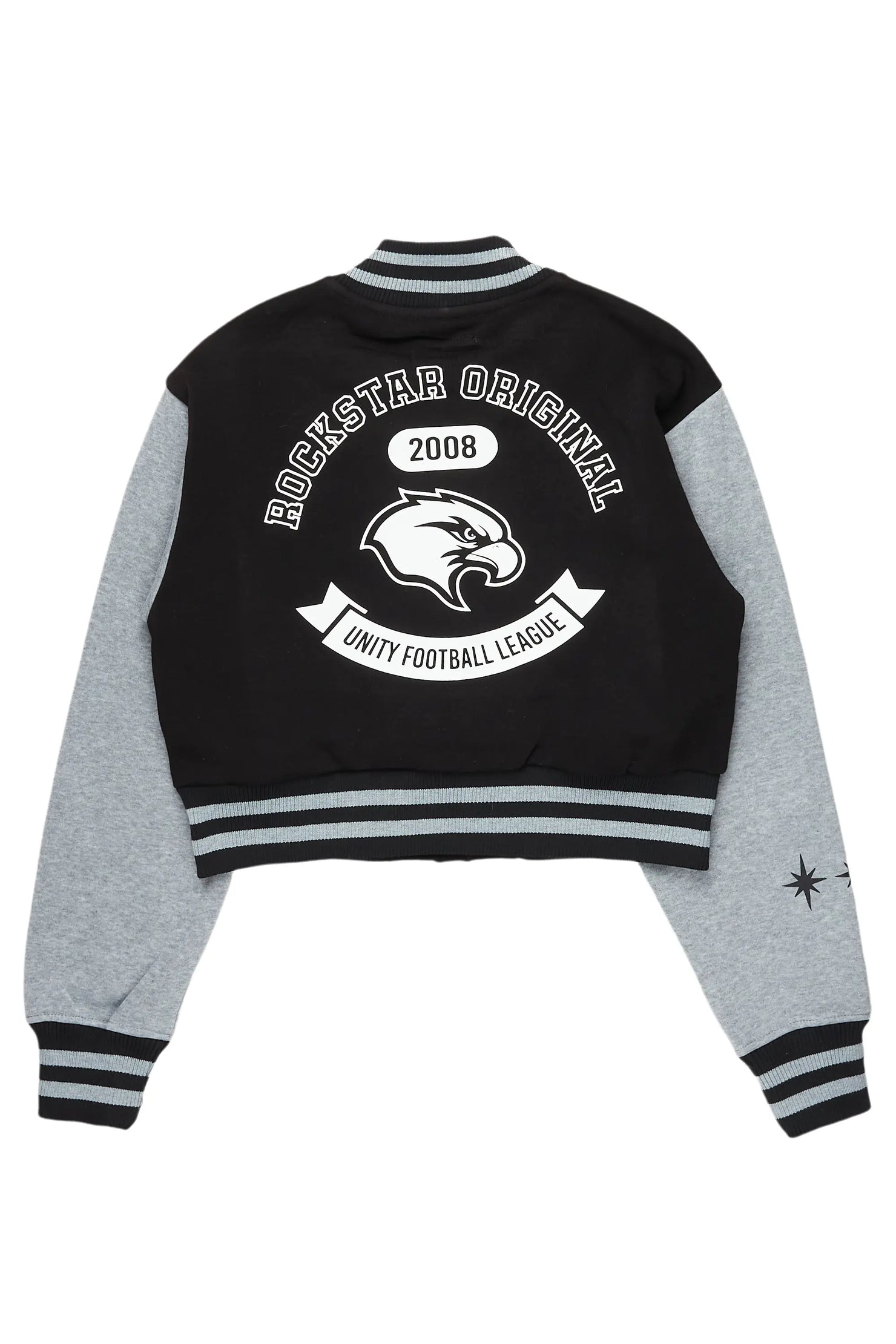 Quadaya Black Varsity Jacket