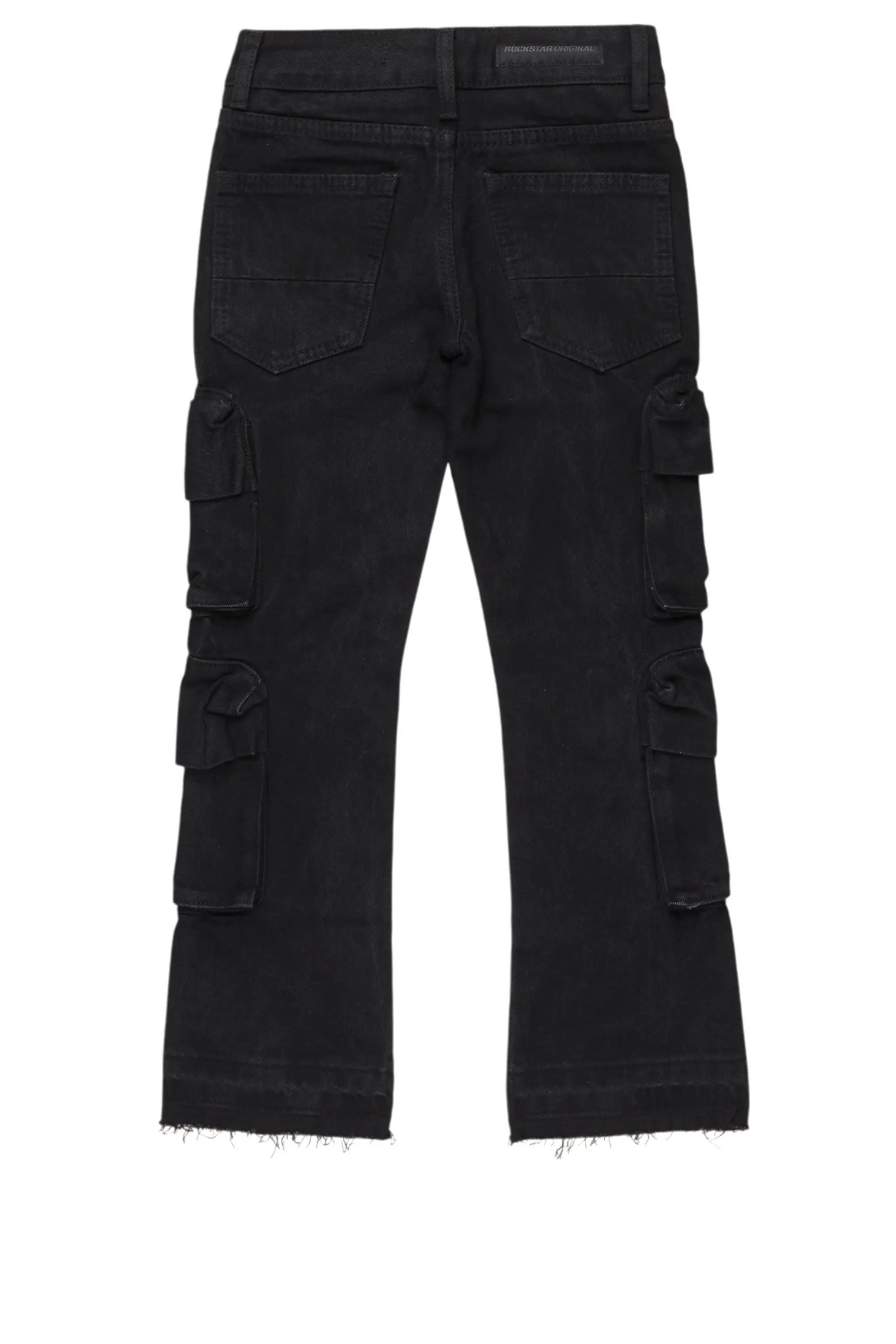 Boys Peppe Black Baggy Fit Jean