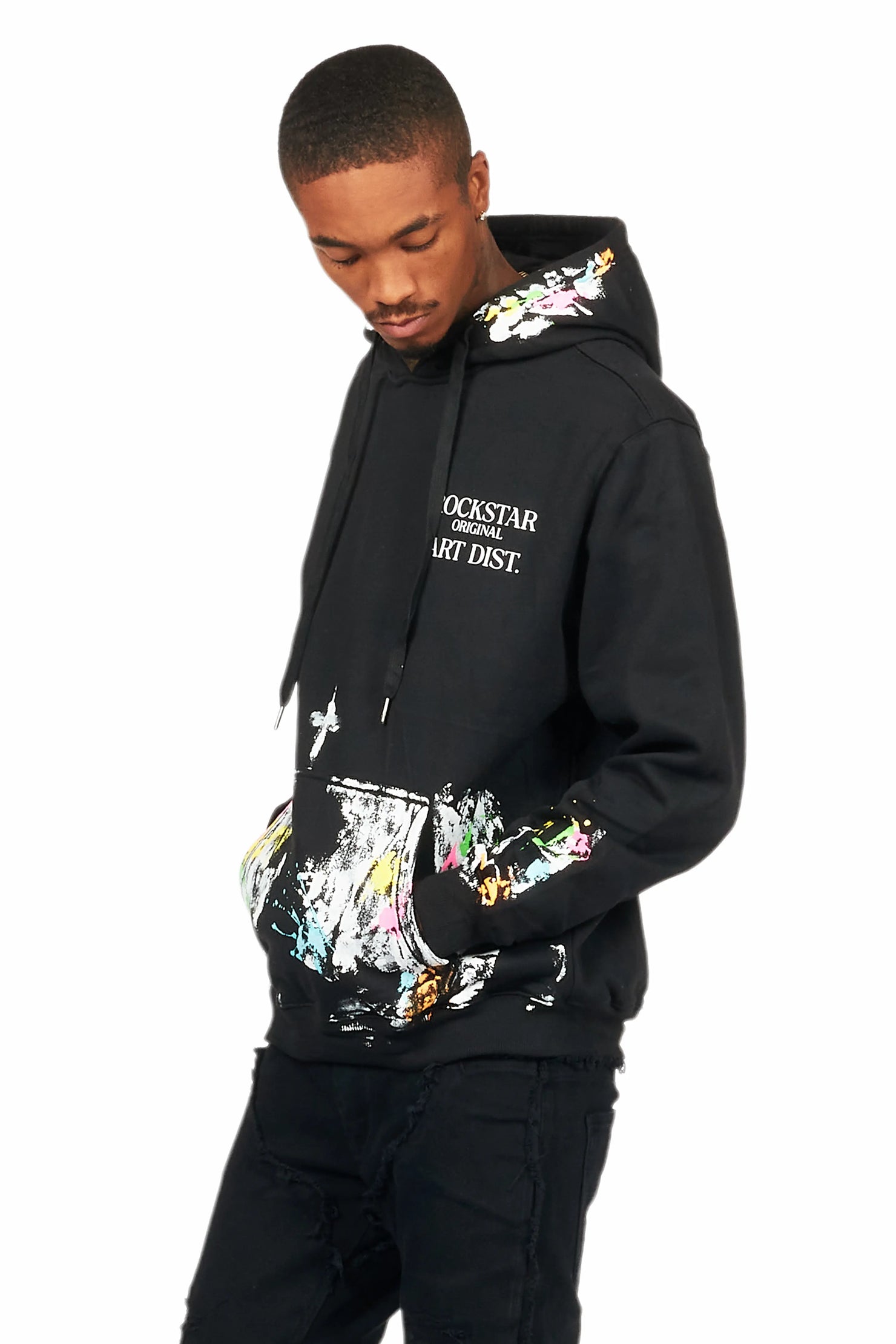 Filip Black/Multi Graphic Hoodie