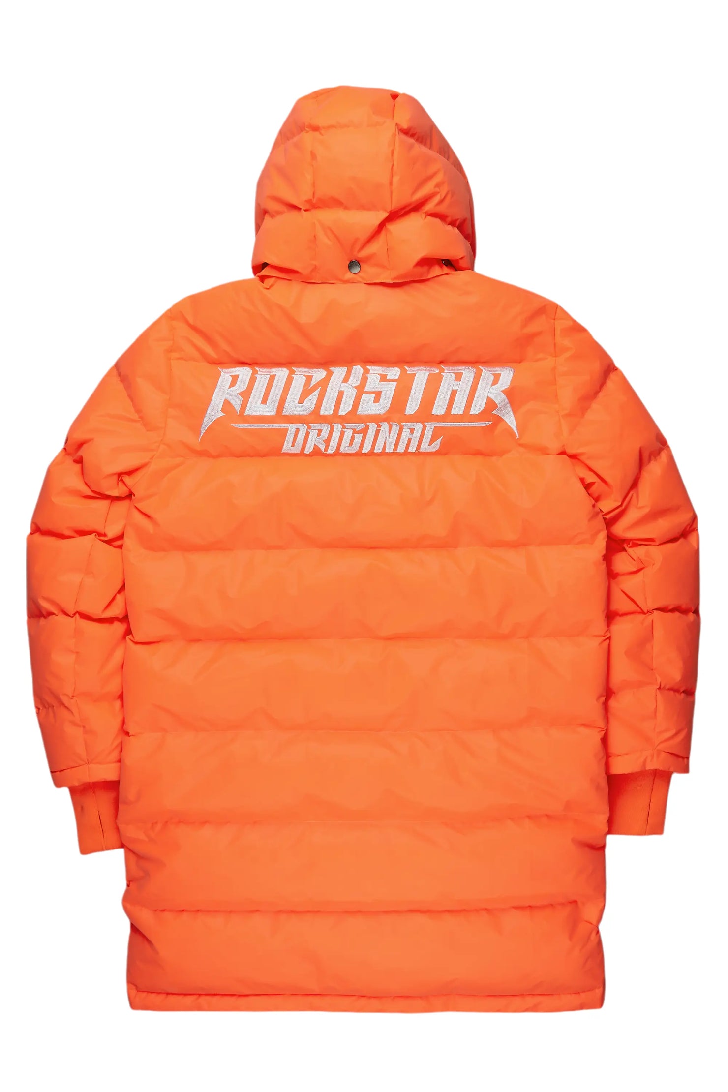 Nikita 2.0 Reflective Orange Puffer Jacket