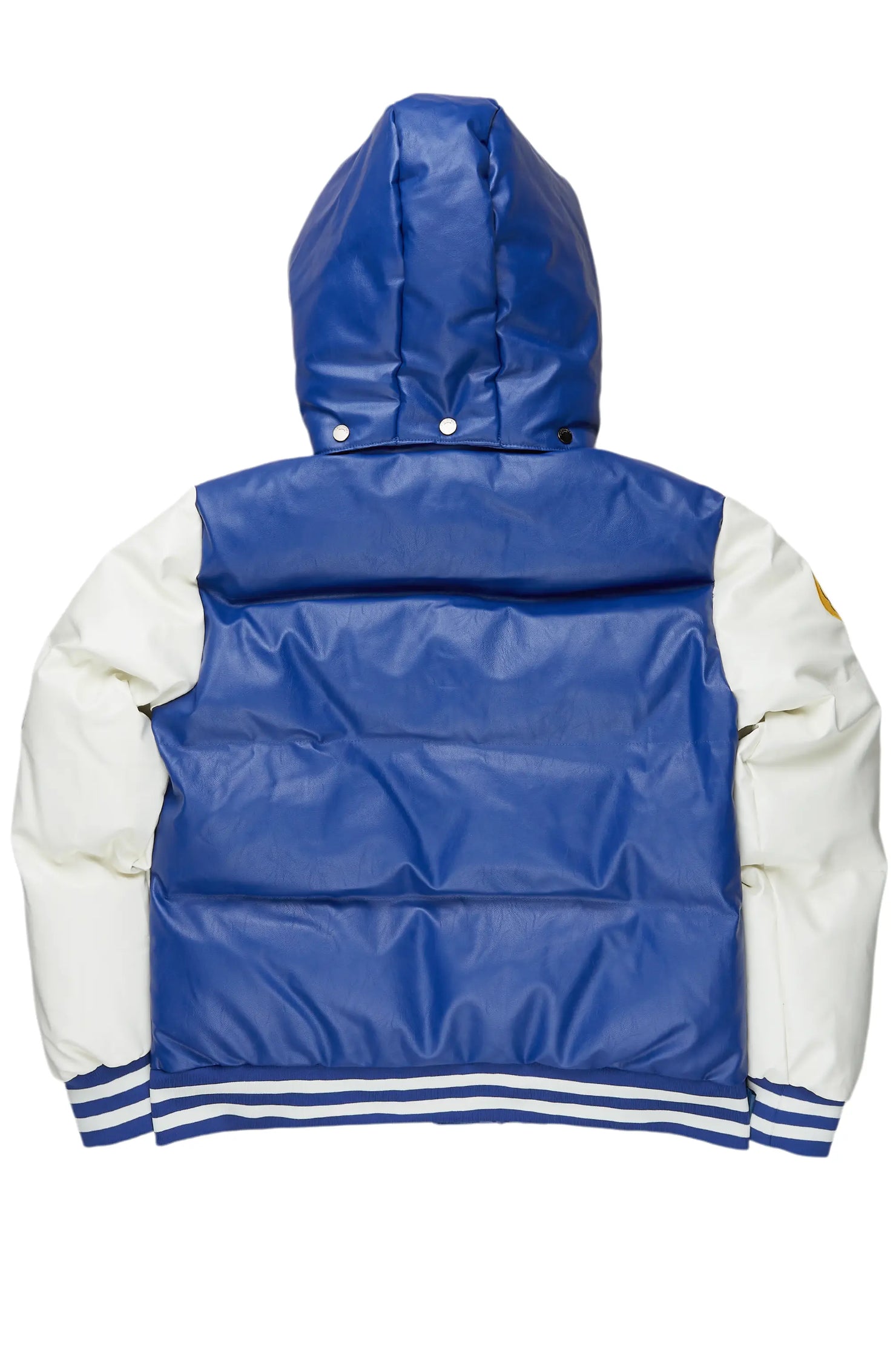 Shaniqua Royal Blue Oversized Puffer Jacket