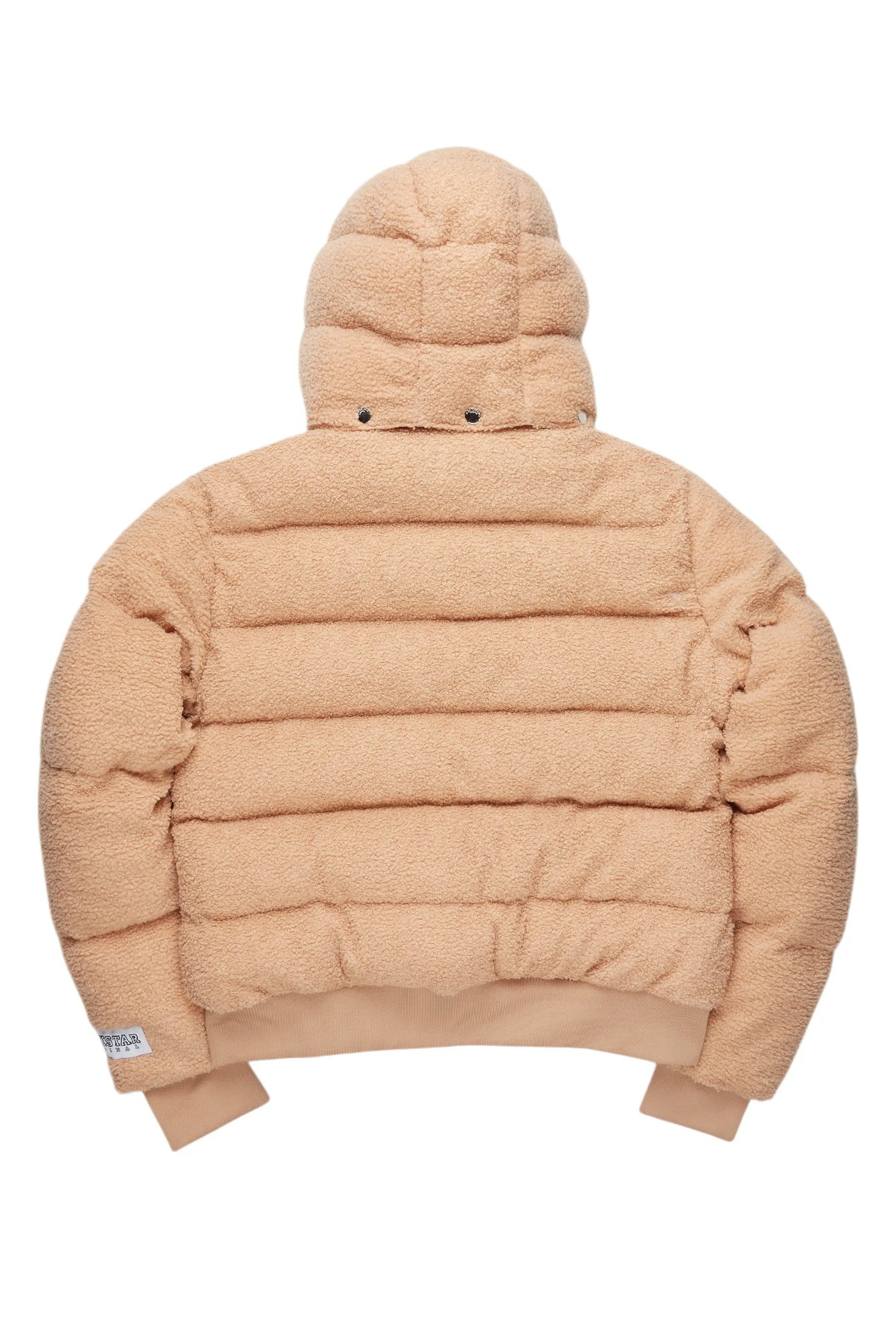 Kesia 2.0 Tan Sherpa Puffer Jacket