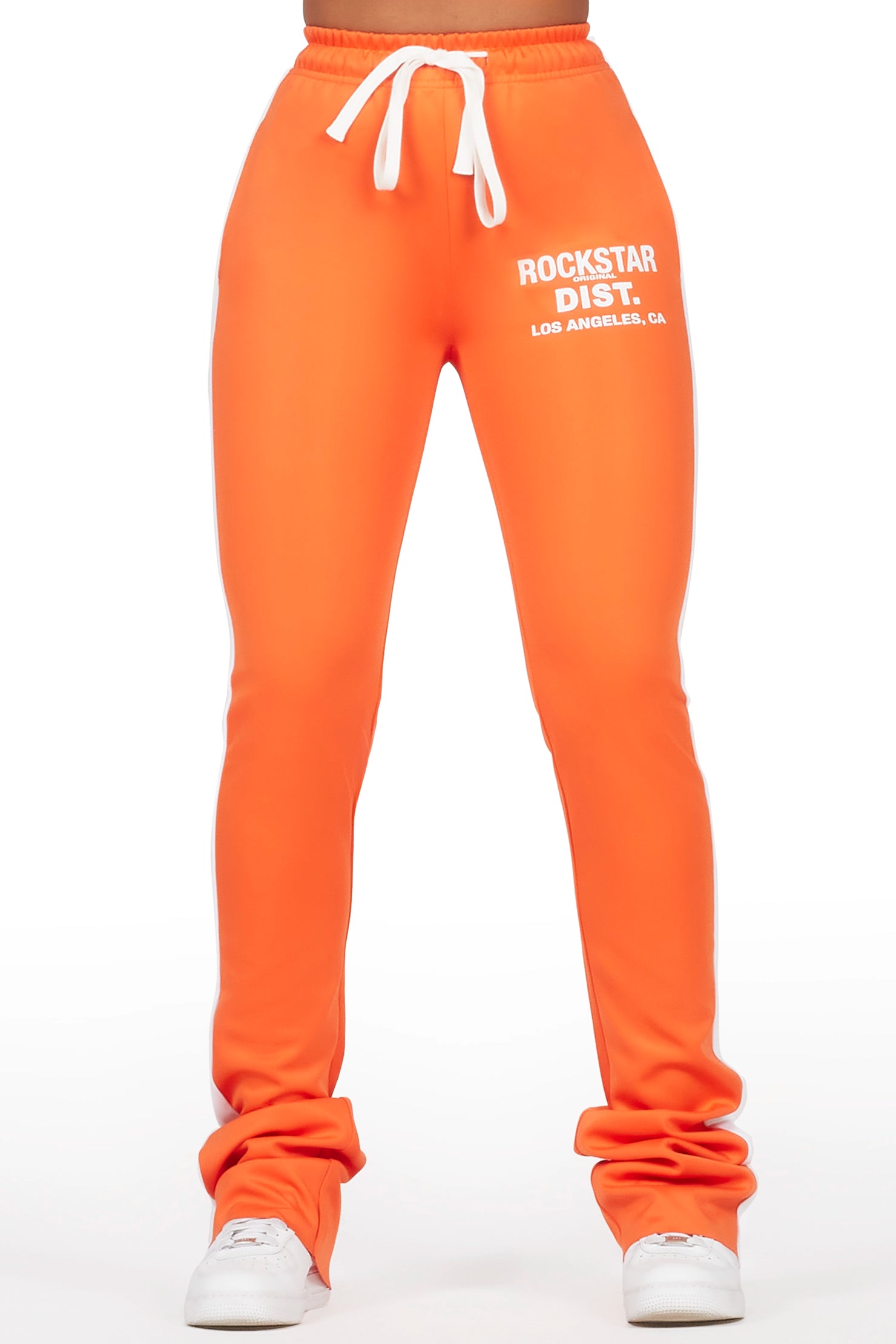 Savannah Orange Super Stacked Track Pant