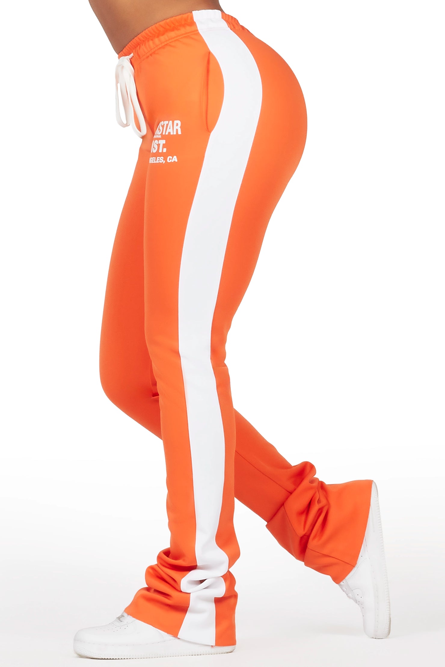 Savannah Orange Super Stacked Track Pant