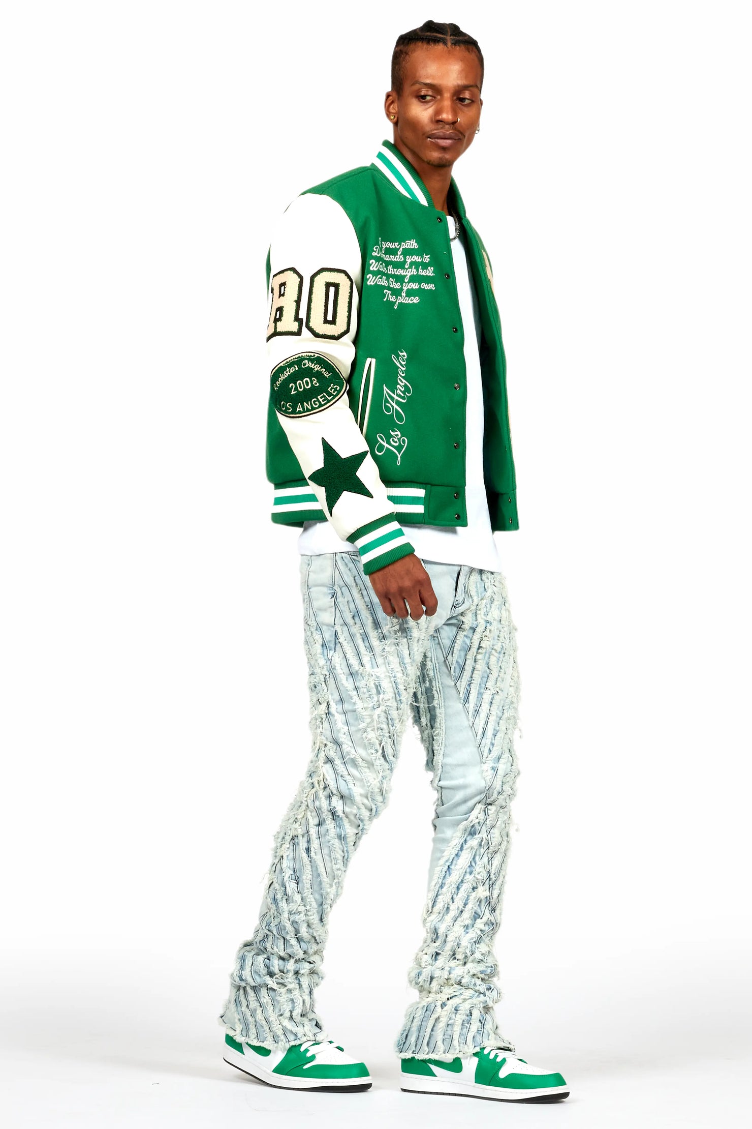 Balser Green Varsity Jacket