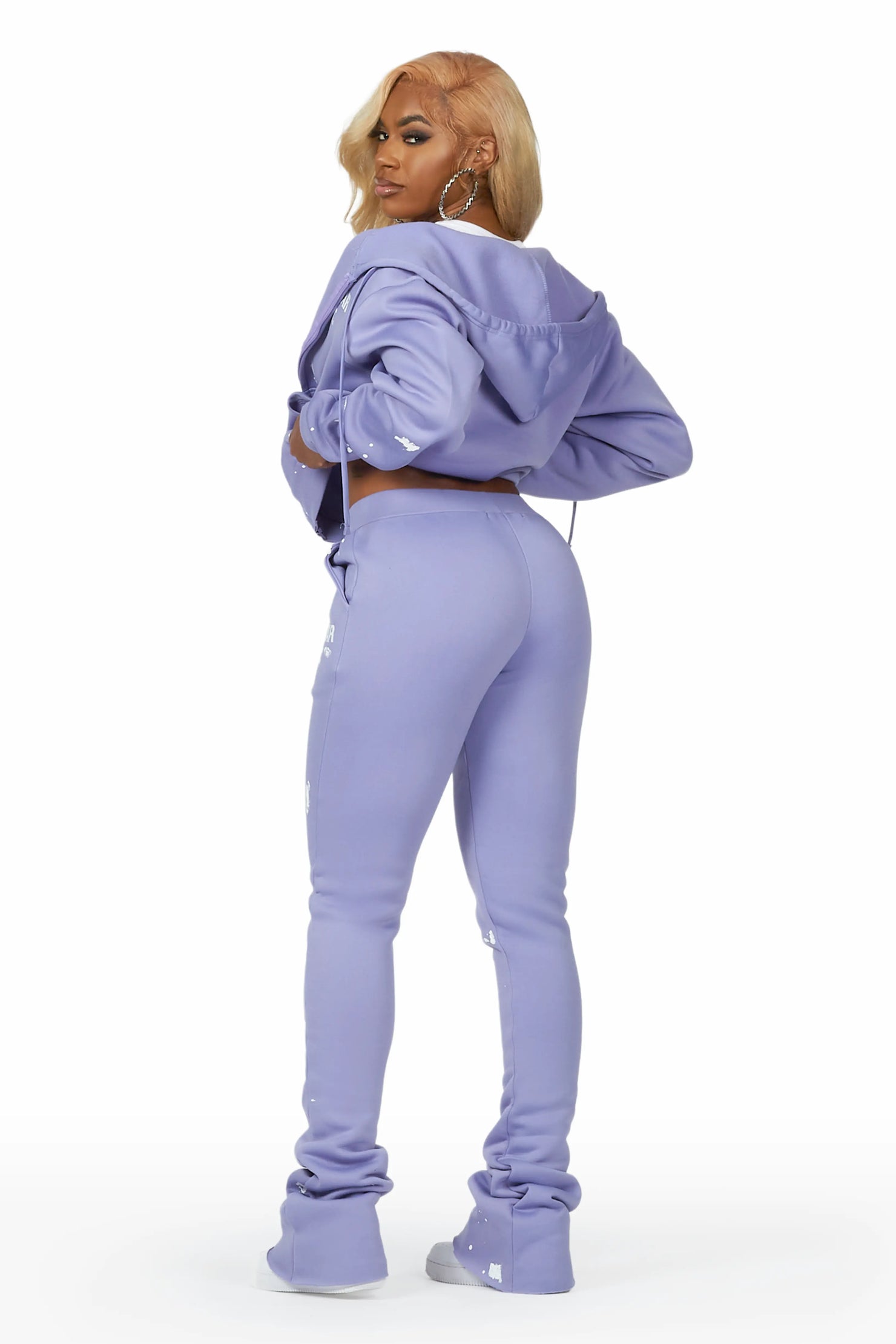 Halloway Periwinkle Zip Up Super Stacked Trackset