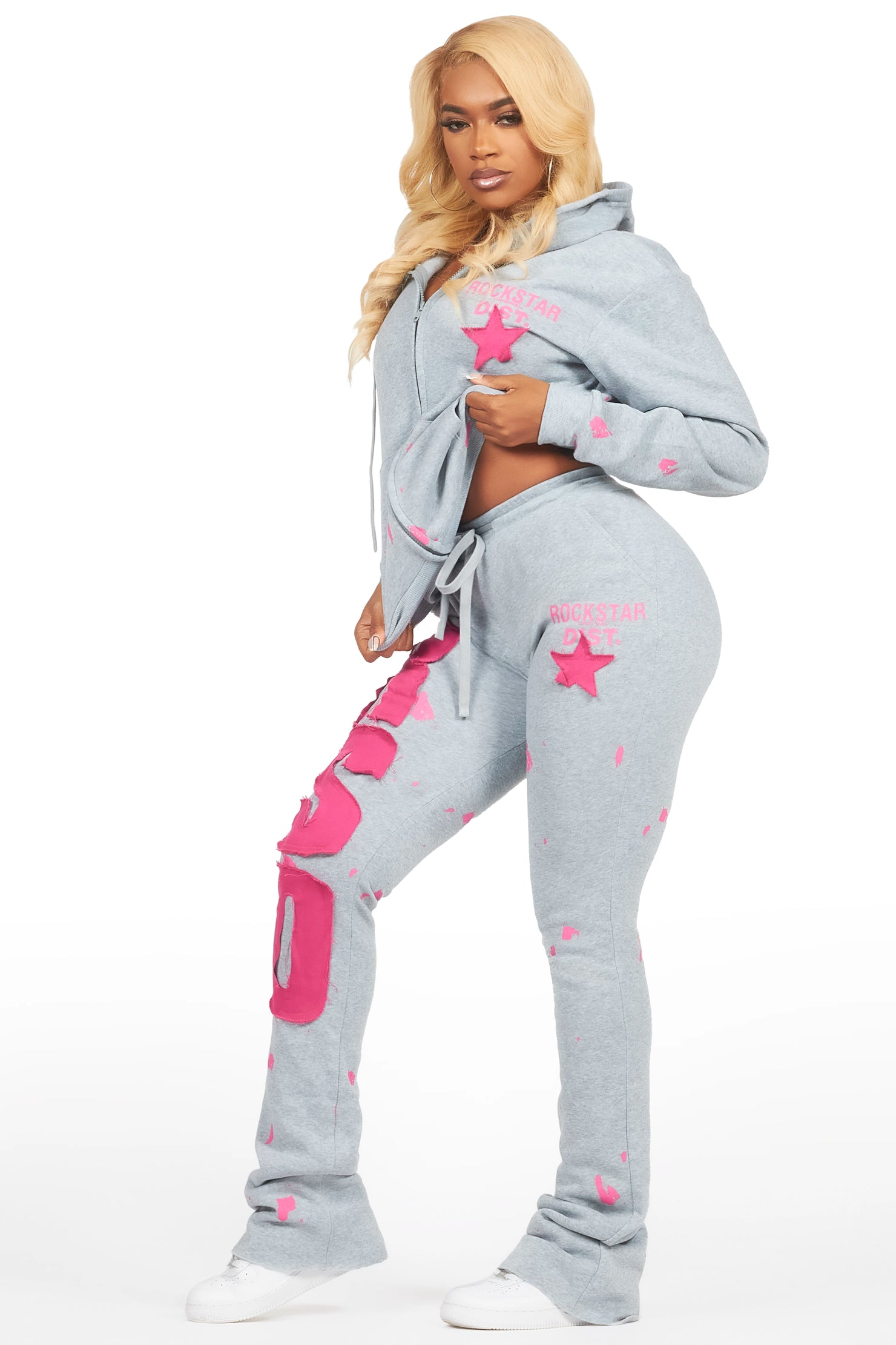 Shiniya Heather Grey Super Stacked Trackset