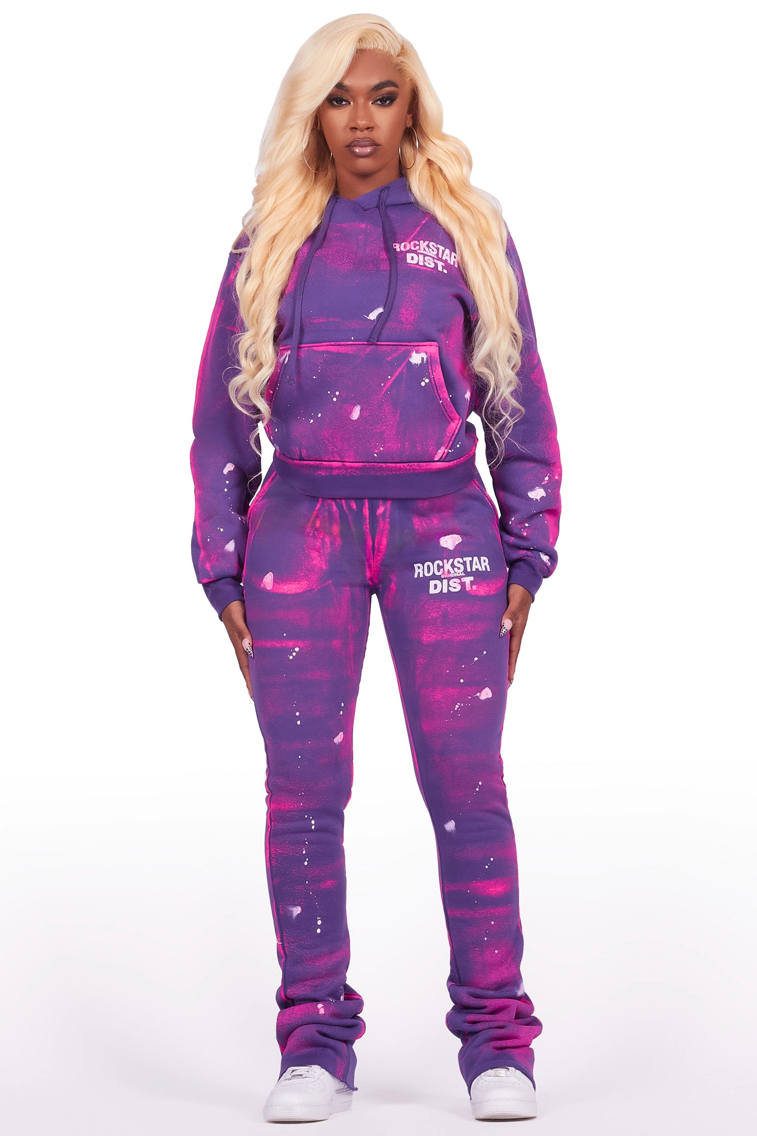 Keiana Purple Super Stacked Trackset