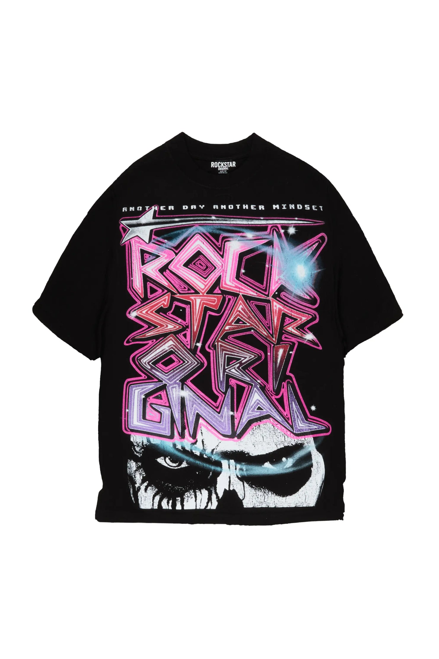 Krog Black Oversized Graphic T-Shirt