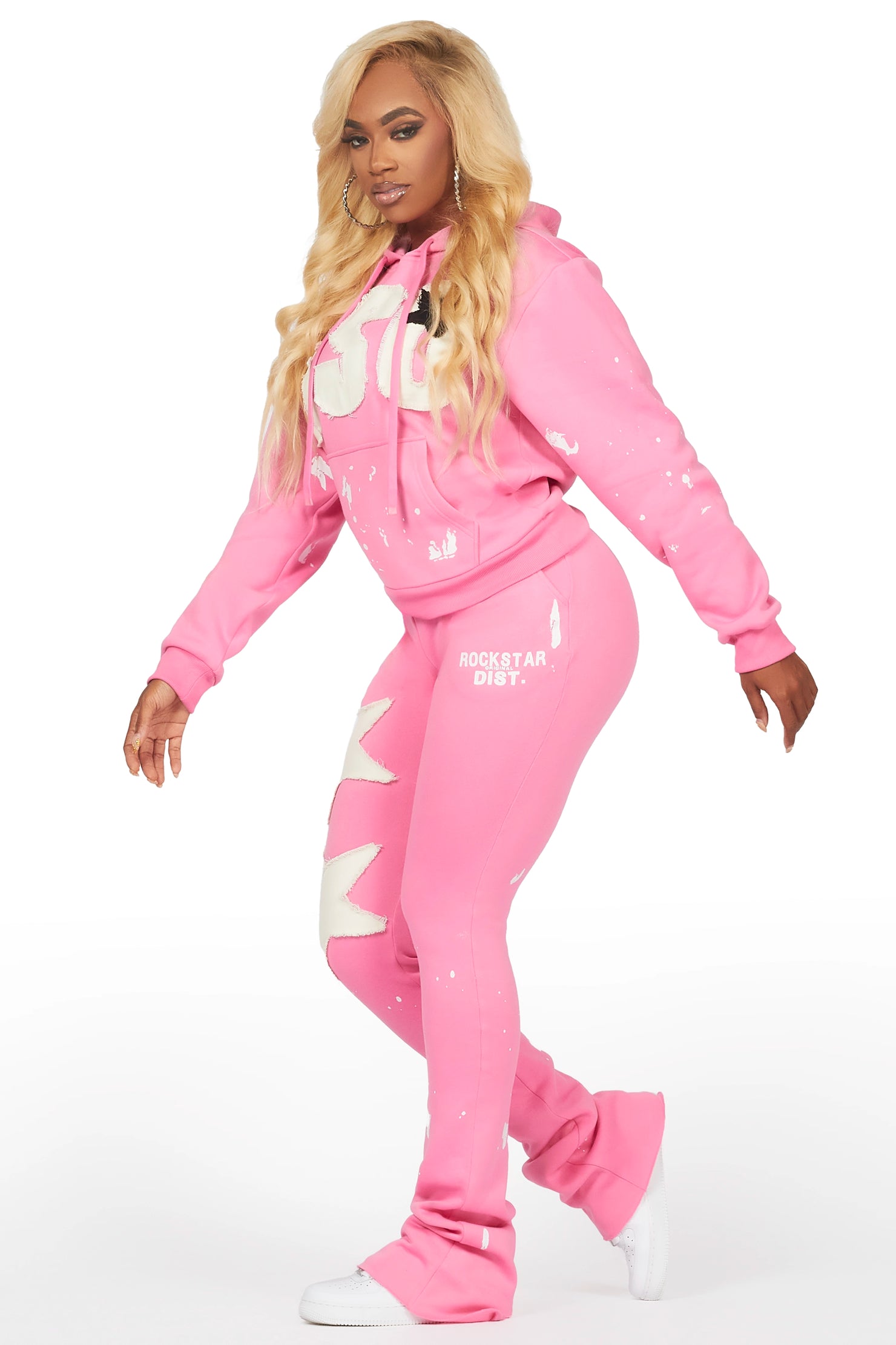 Kymesha Ice Pink Super Stacked Trackset