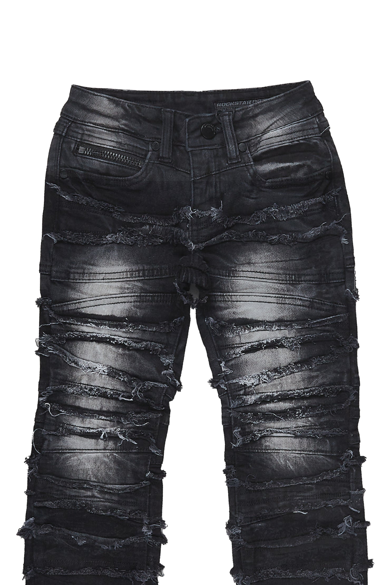 Boys Franko Black Slim Fit Jean