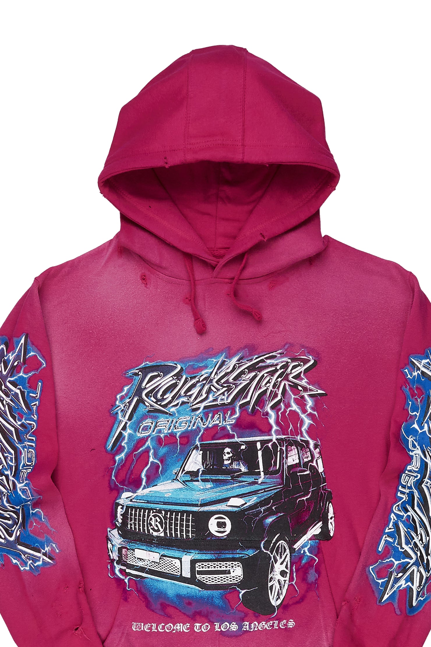 Hai Pink Graphic Hoodie