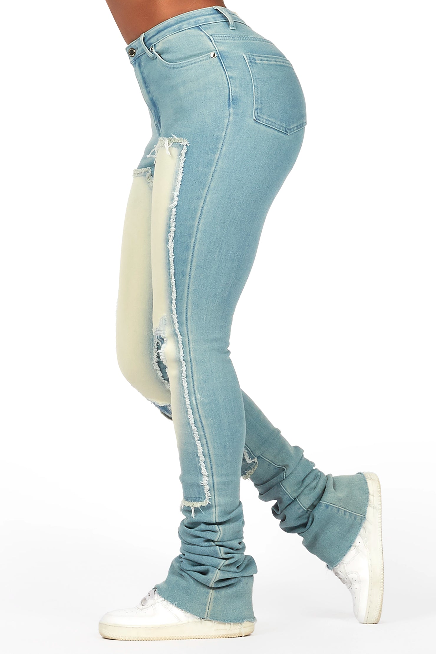 Kersten Dirty Wash Super Stacked Jean