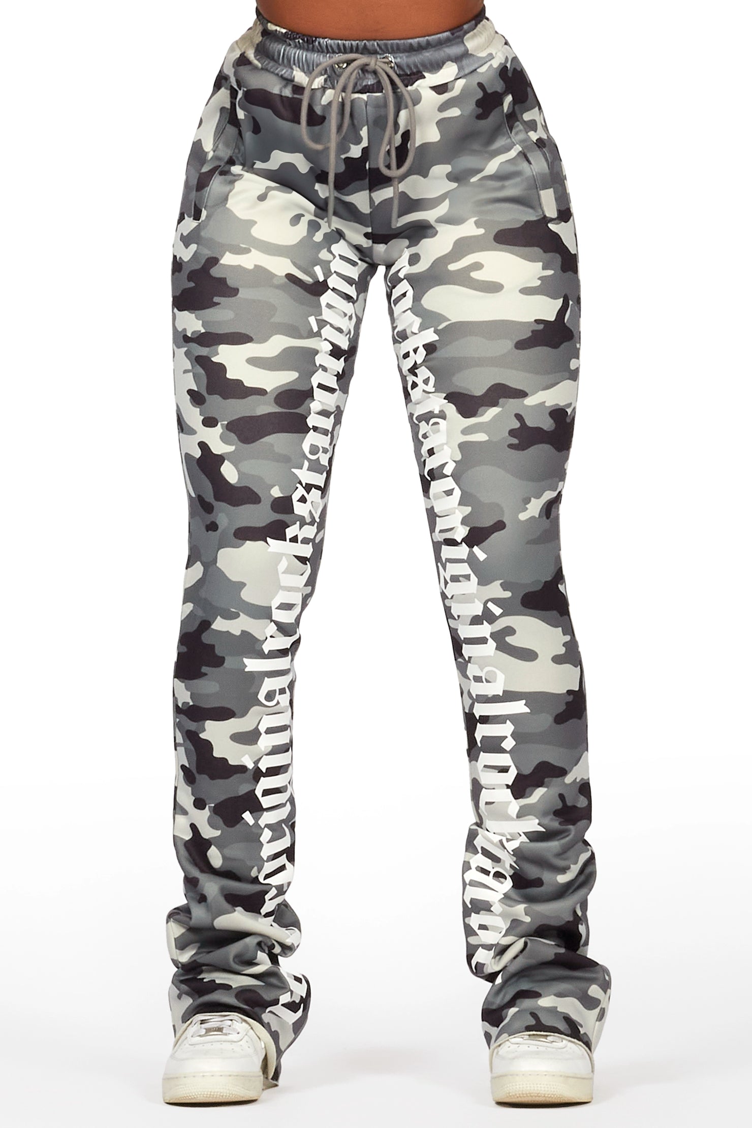 Blakely Grey Camo Super Stacked Pant