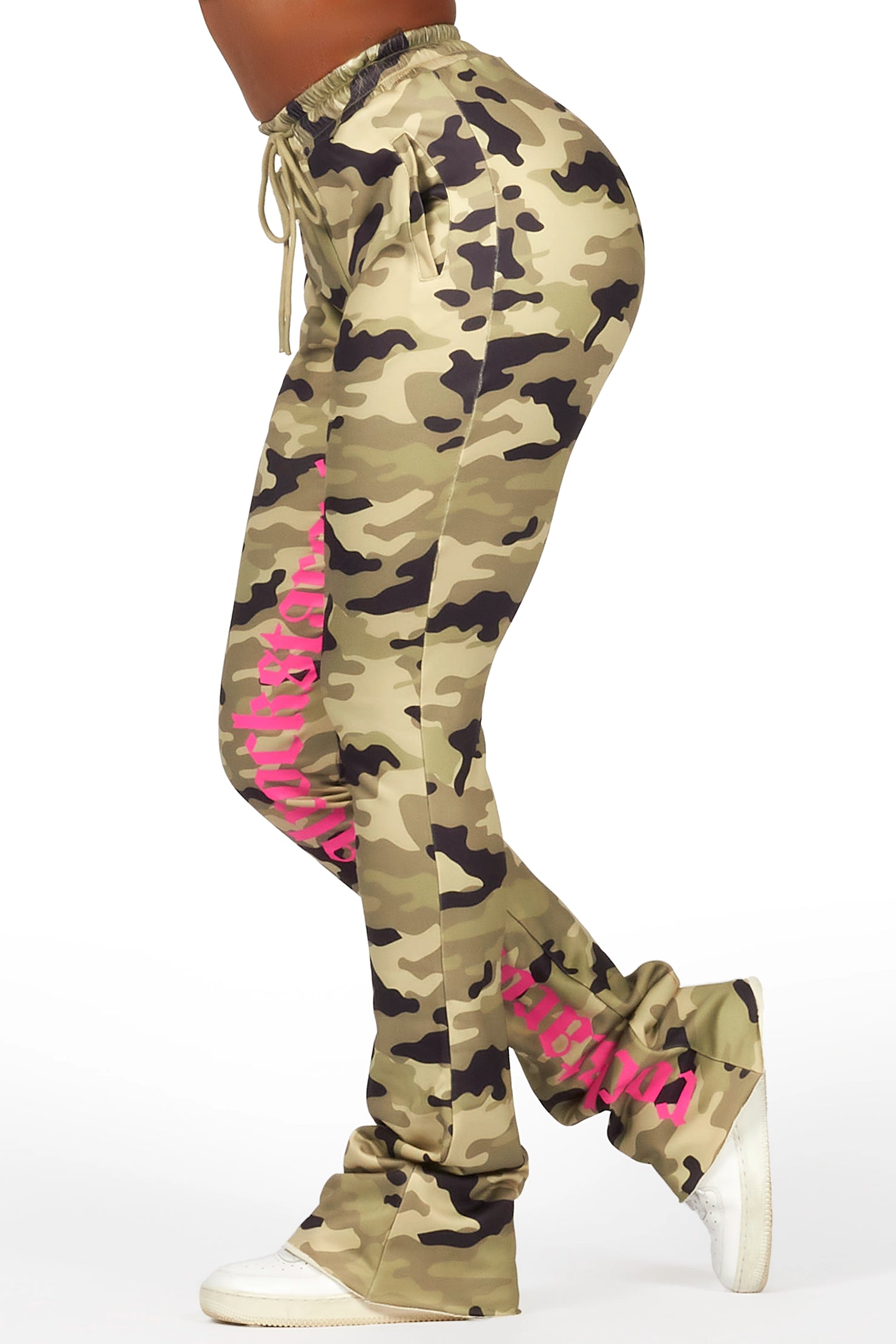 Blakely Green Camo Super Stacked Pant