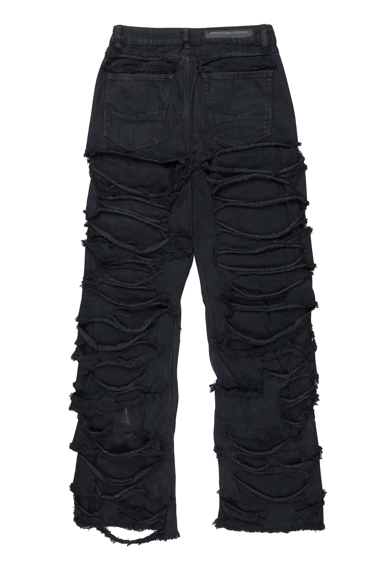 Boys Luisu Black Baggy Fit Jean