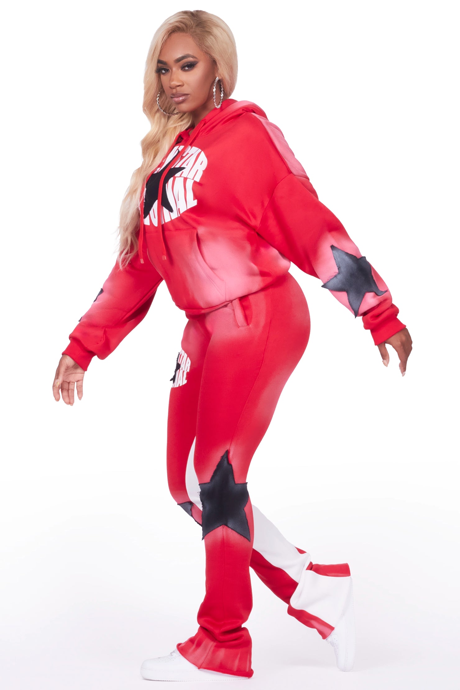 Kaliyah Red Super Stacked Trackset