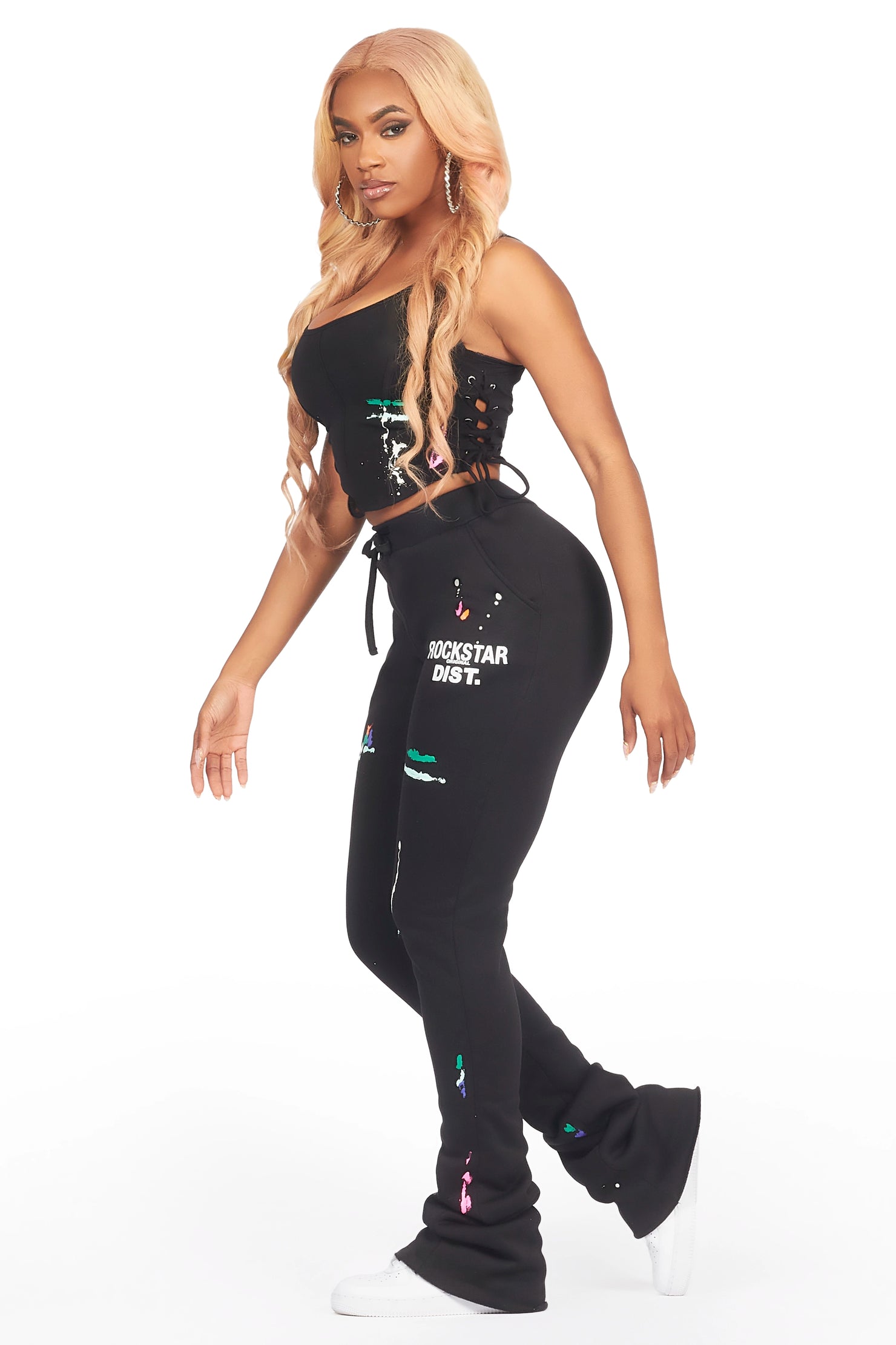 Inieshea Black Corset Super Stacked Trackset