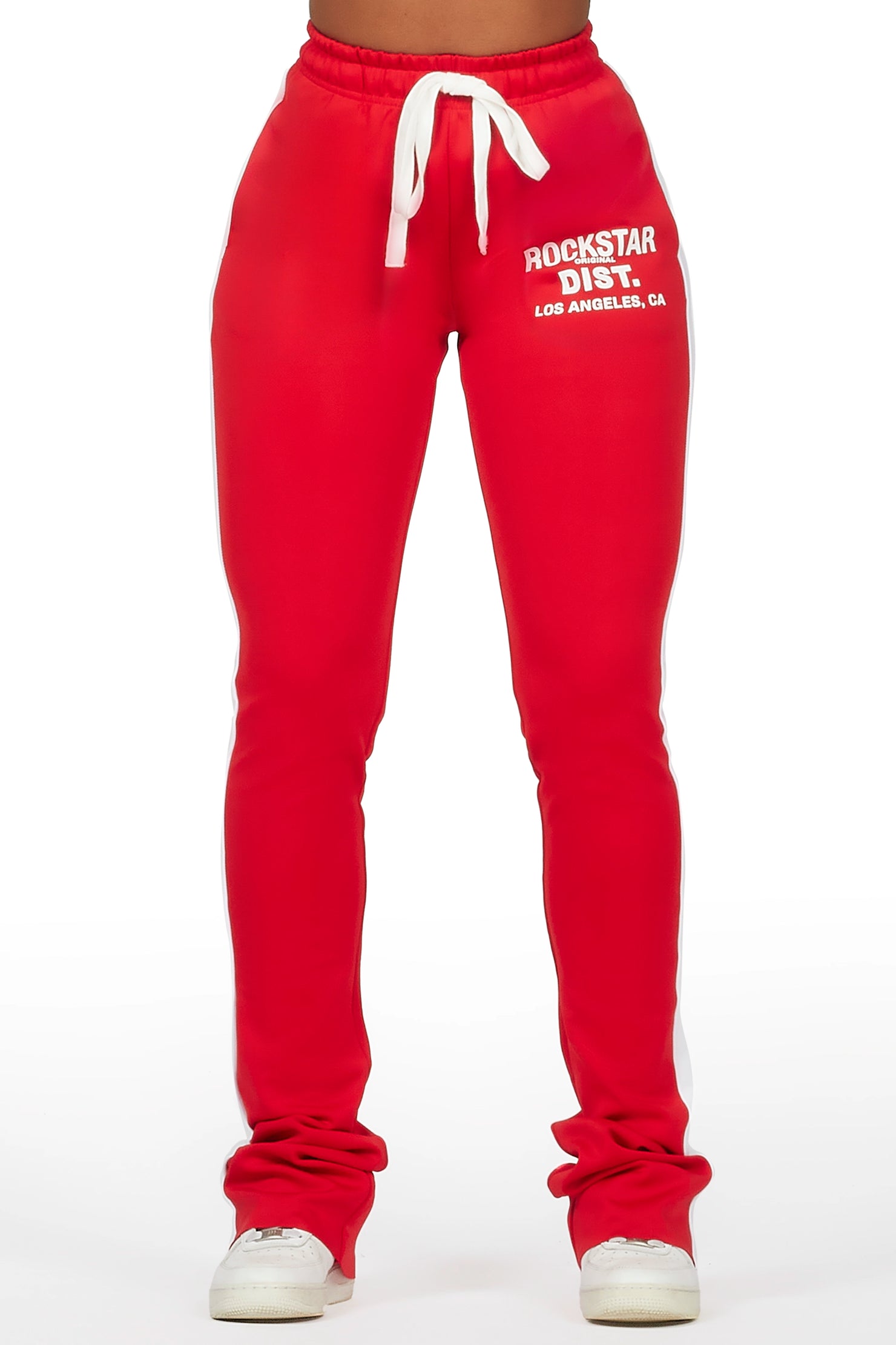 Savannah Red Super Stacked Track Pant