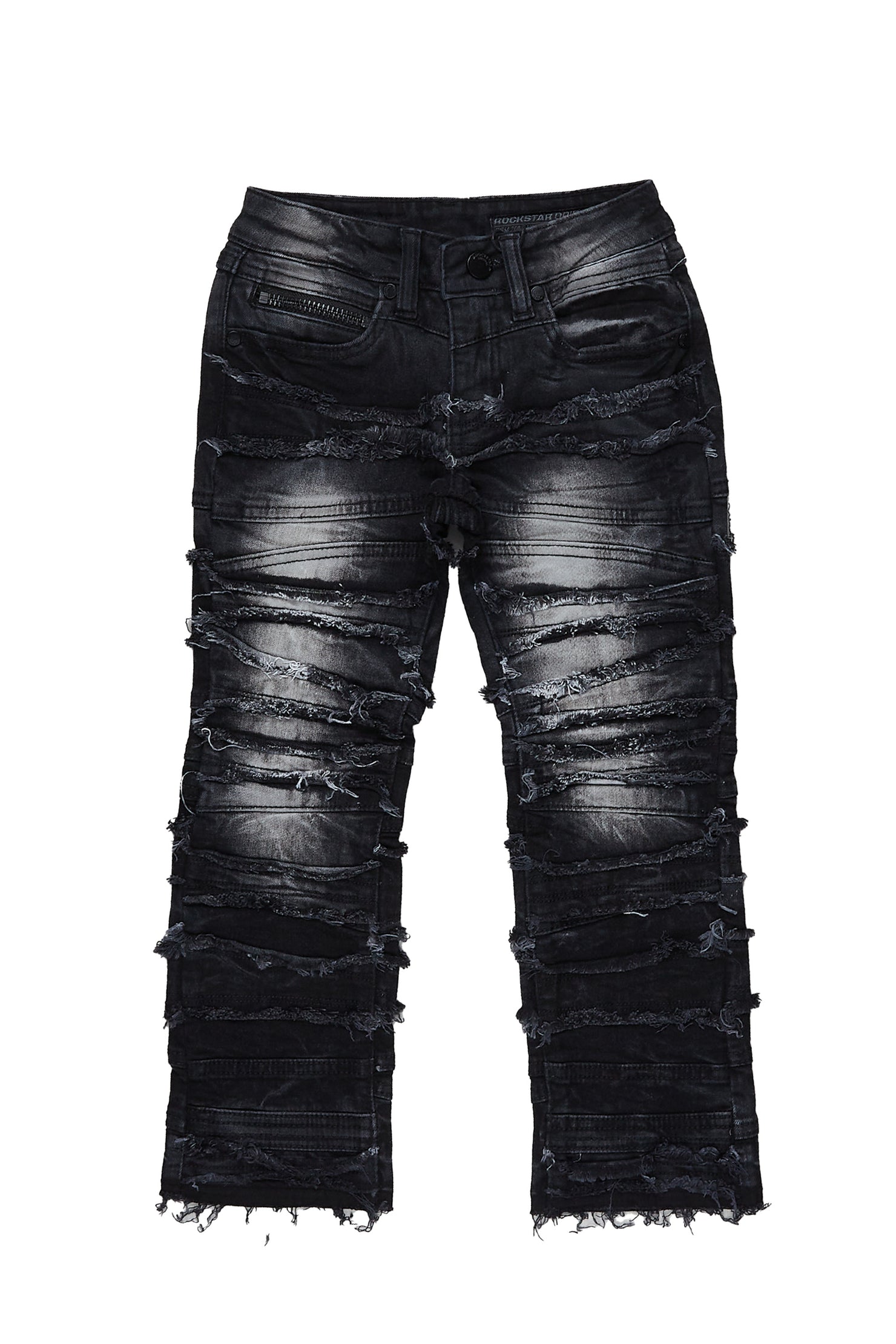 Boys Franko Black Slim Fit Jean