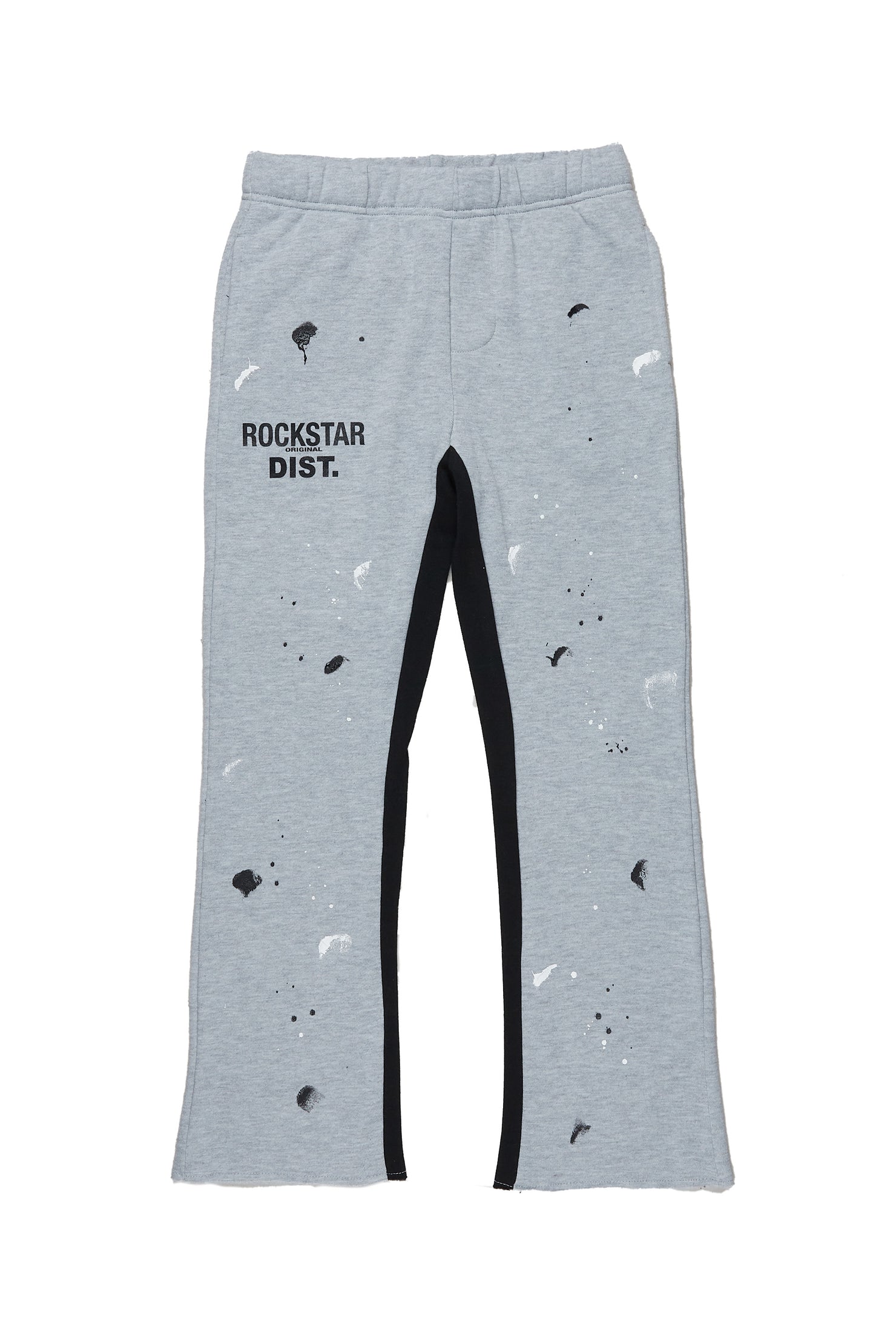 Boys Jaco Heather Grey Baggy Fit Trackpant