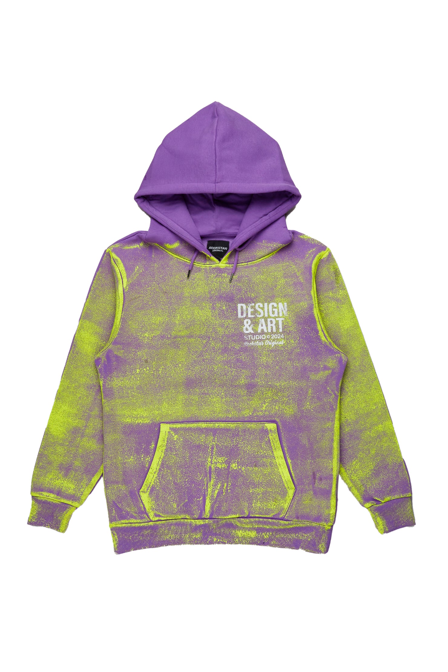 Cano Purple/Yellow Graphic Hoodie