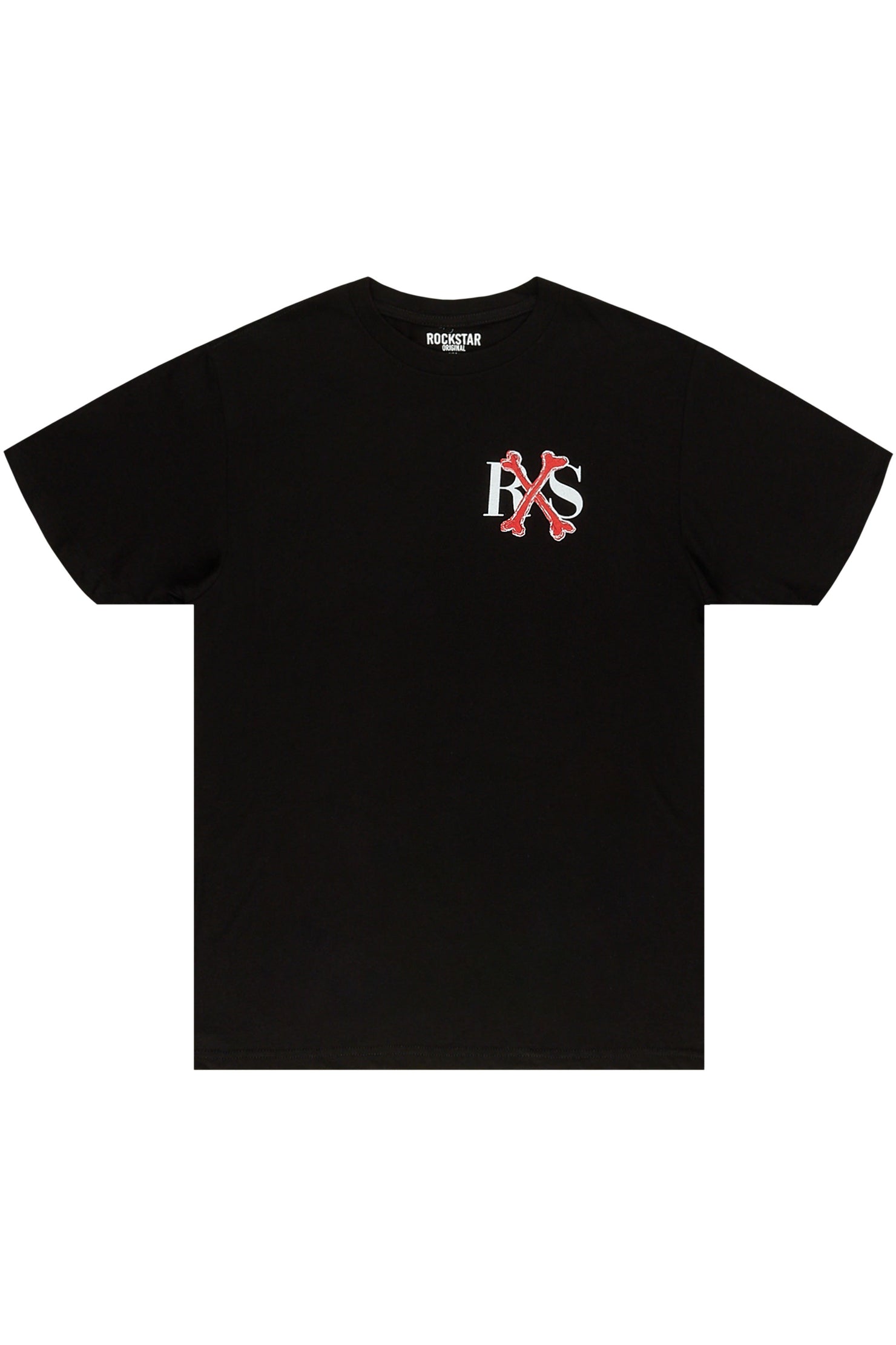 Cylens Black Graphic T-Shirt