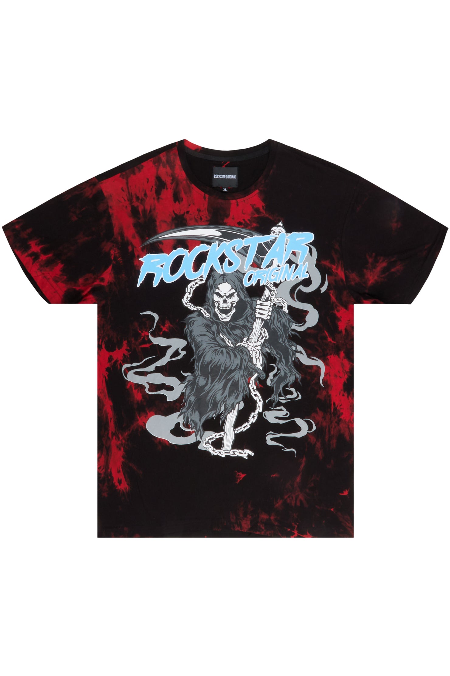 Daxton Tie Dye T-Shirt-Red