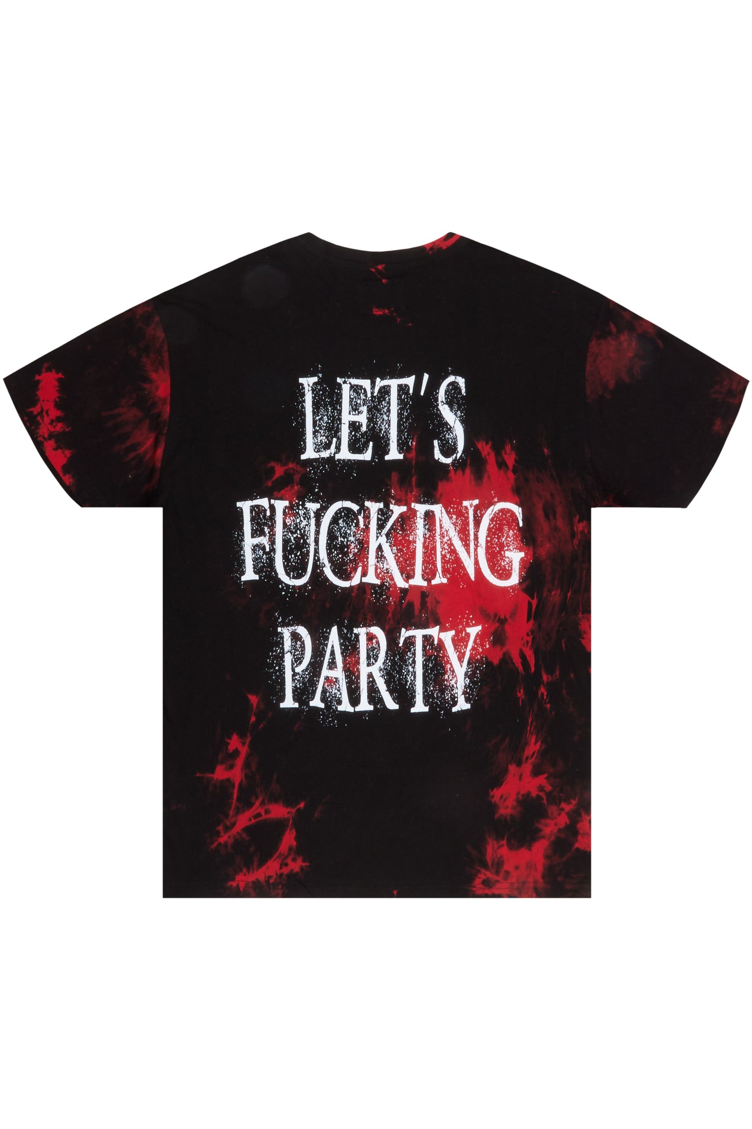 Daxton Tie Dye T-Shirt-Red