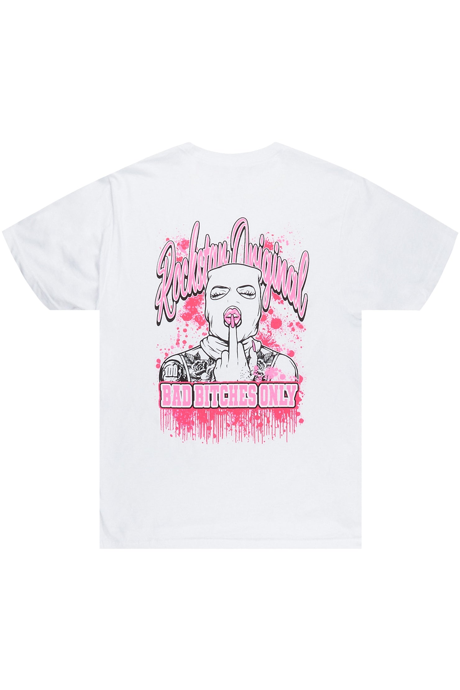 Deesepsha White Graphic T-Shirt