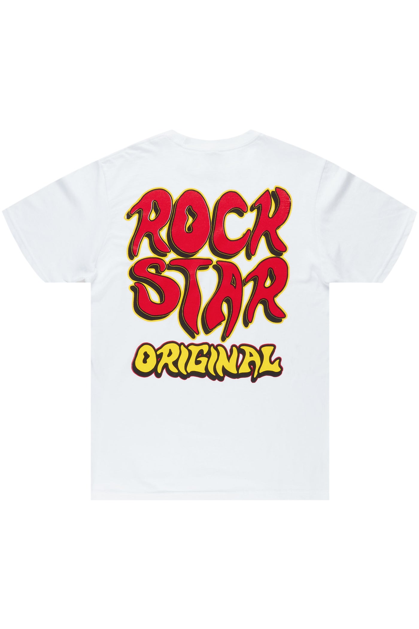 Lake White/Red Graphic T-Shirt– Rockstar Original