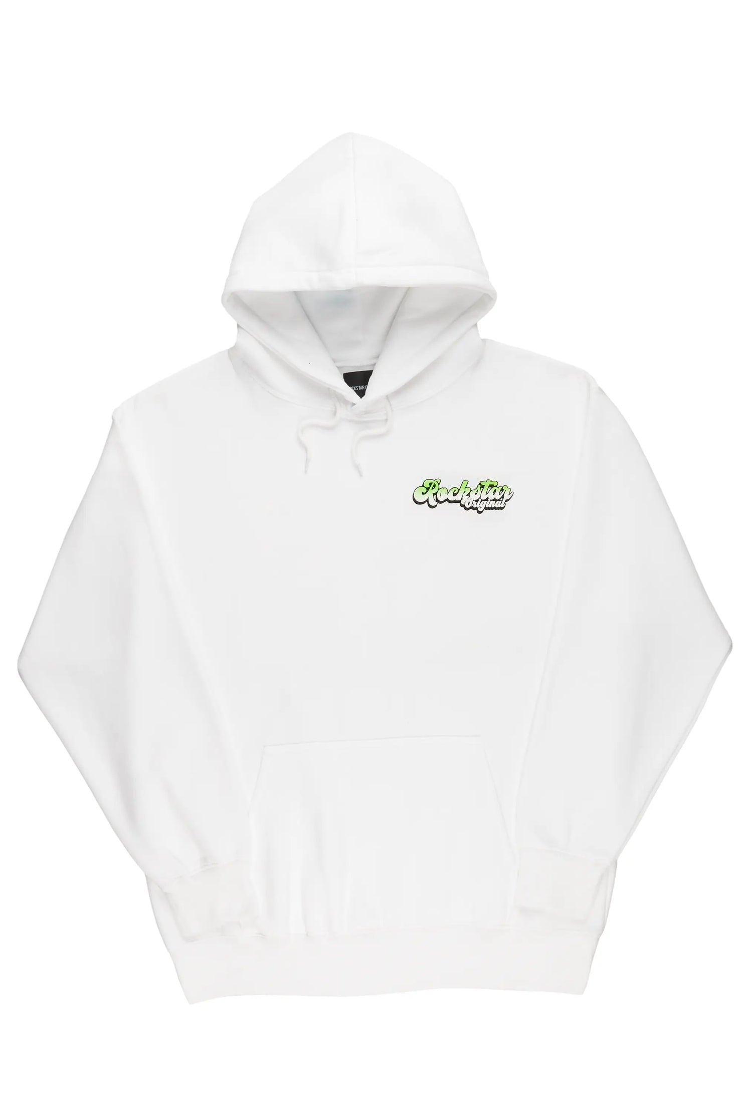 Highya White Graphic Hoodie