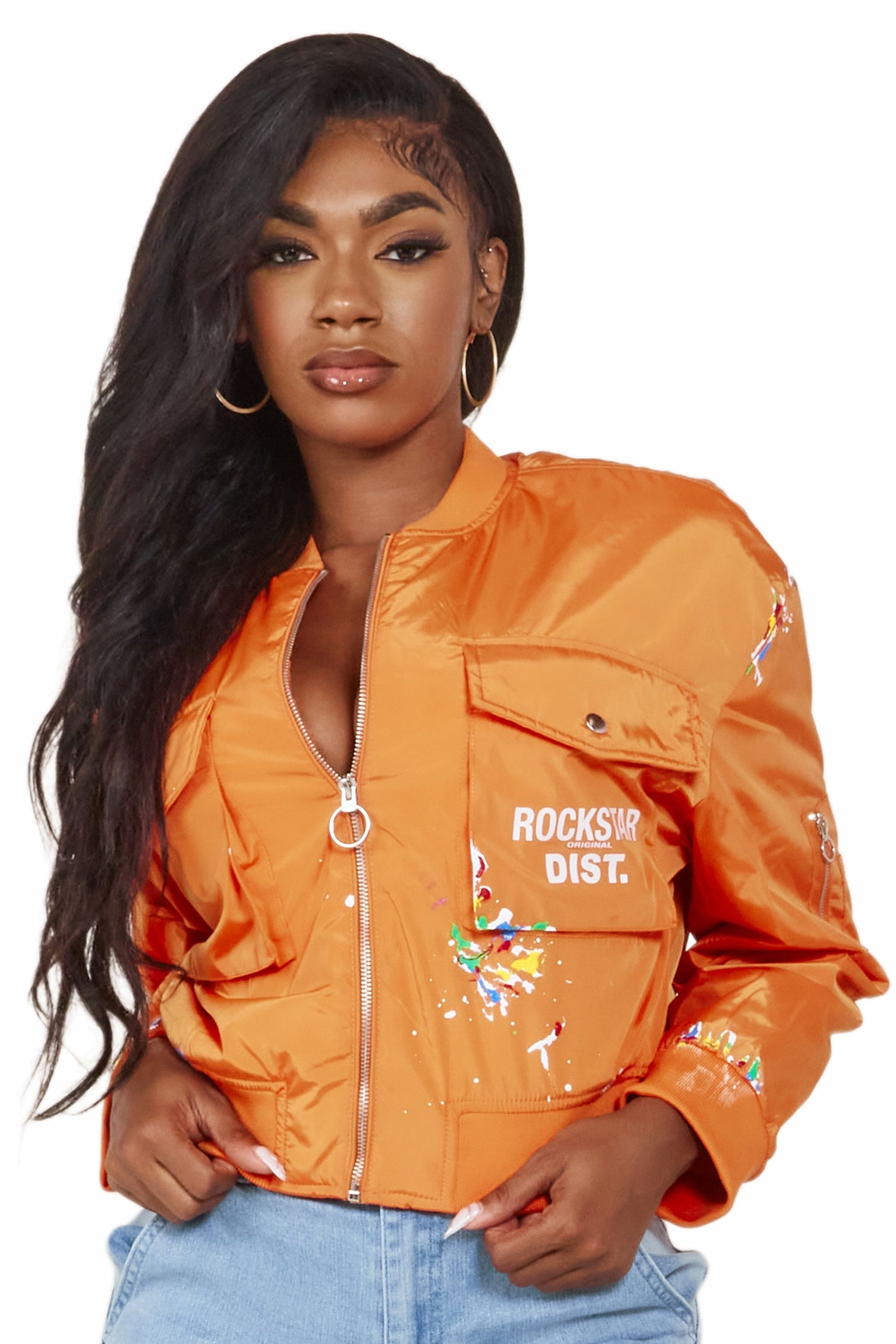 Mosha Orange Jacket