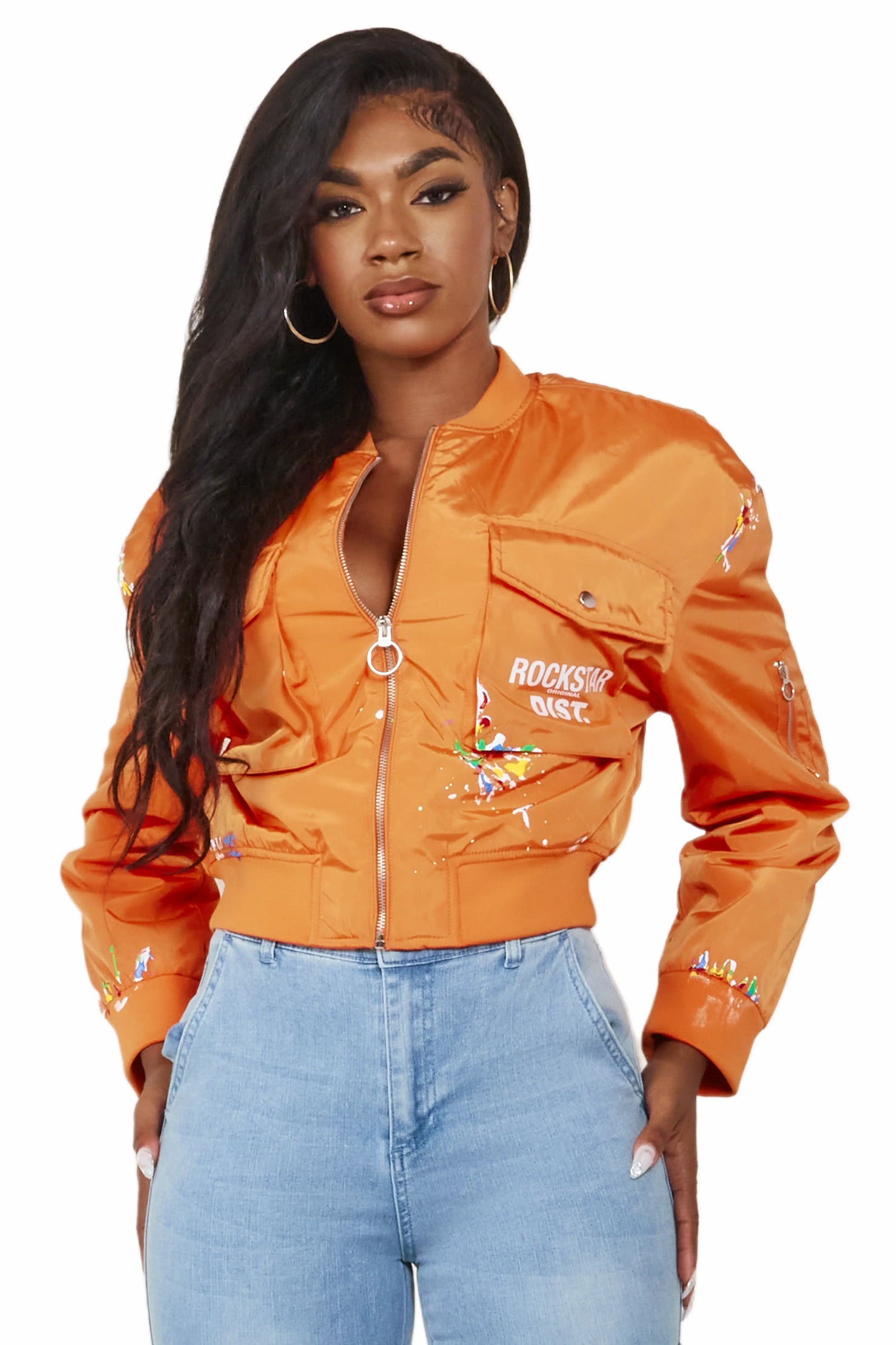 Mosha Orange Jacket