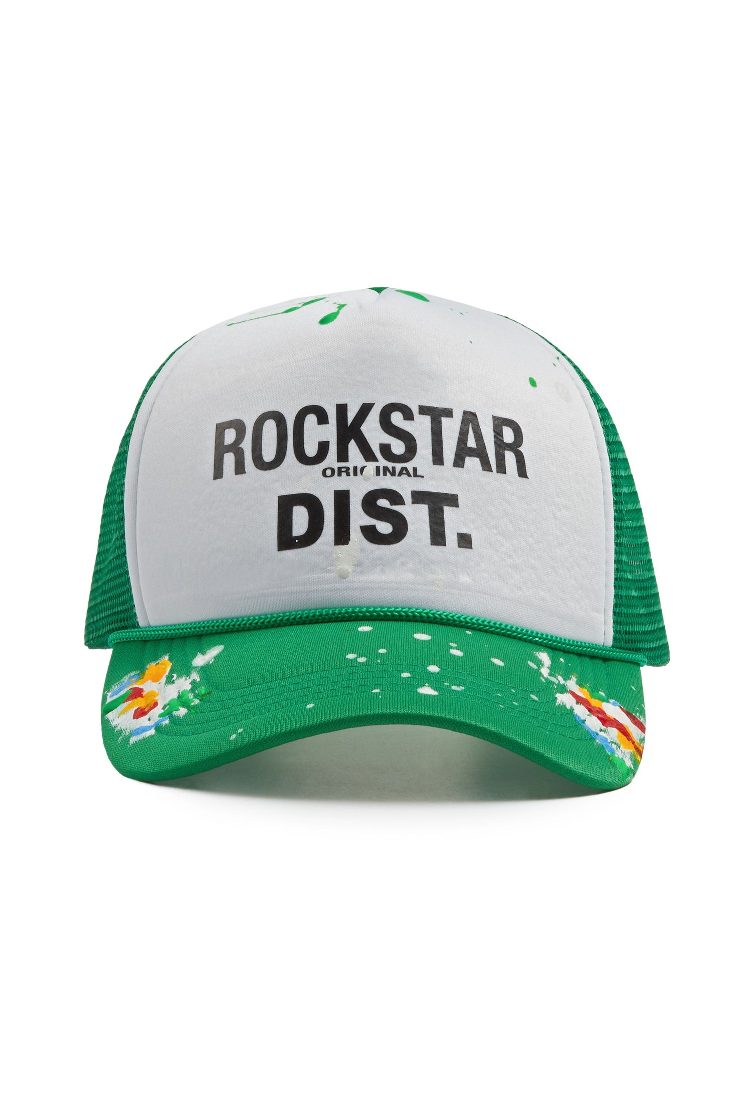 Good Side Only White/Green Trucker Hat