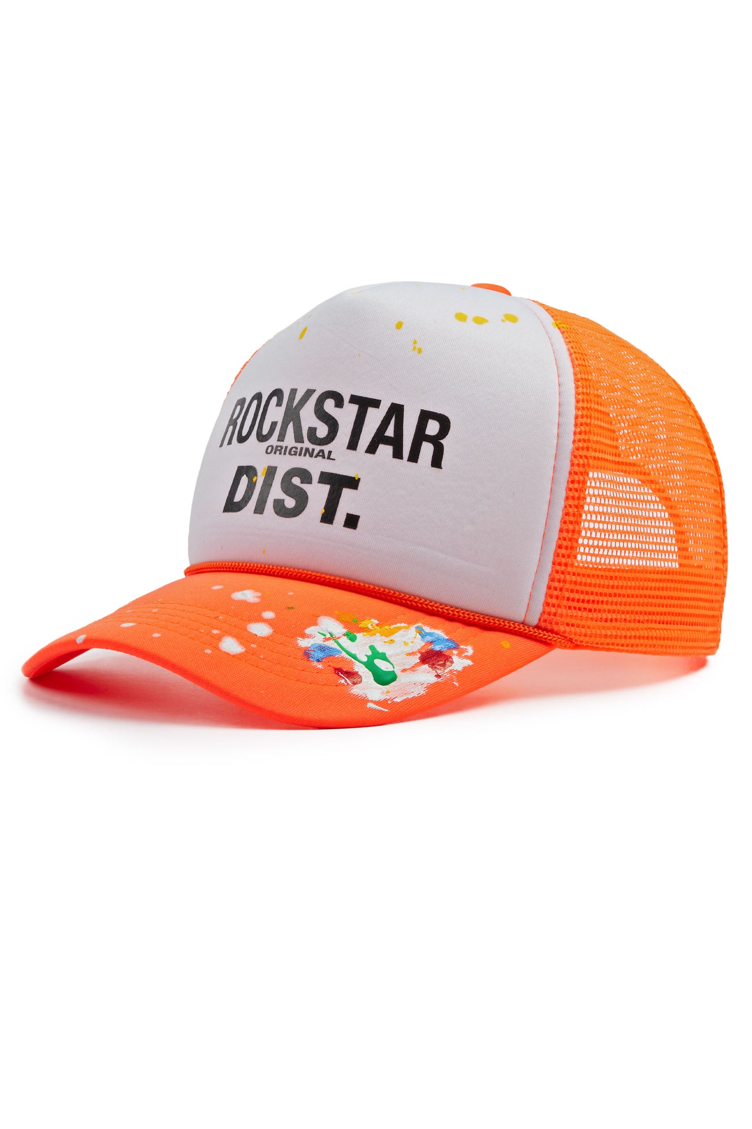 Neptune White/Orange Trucker Hat