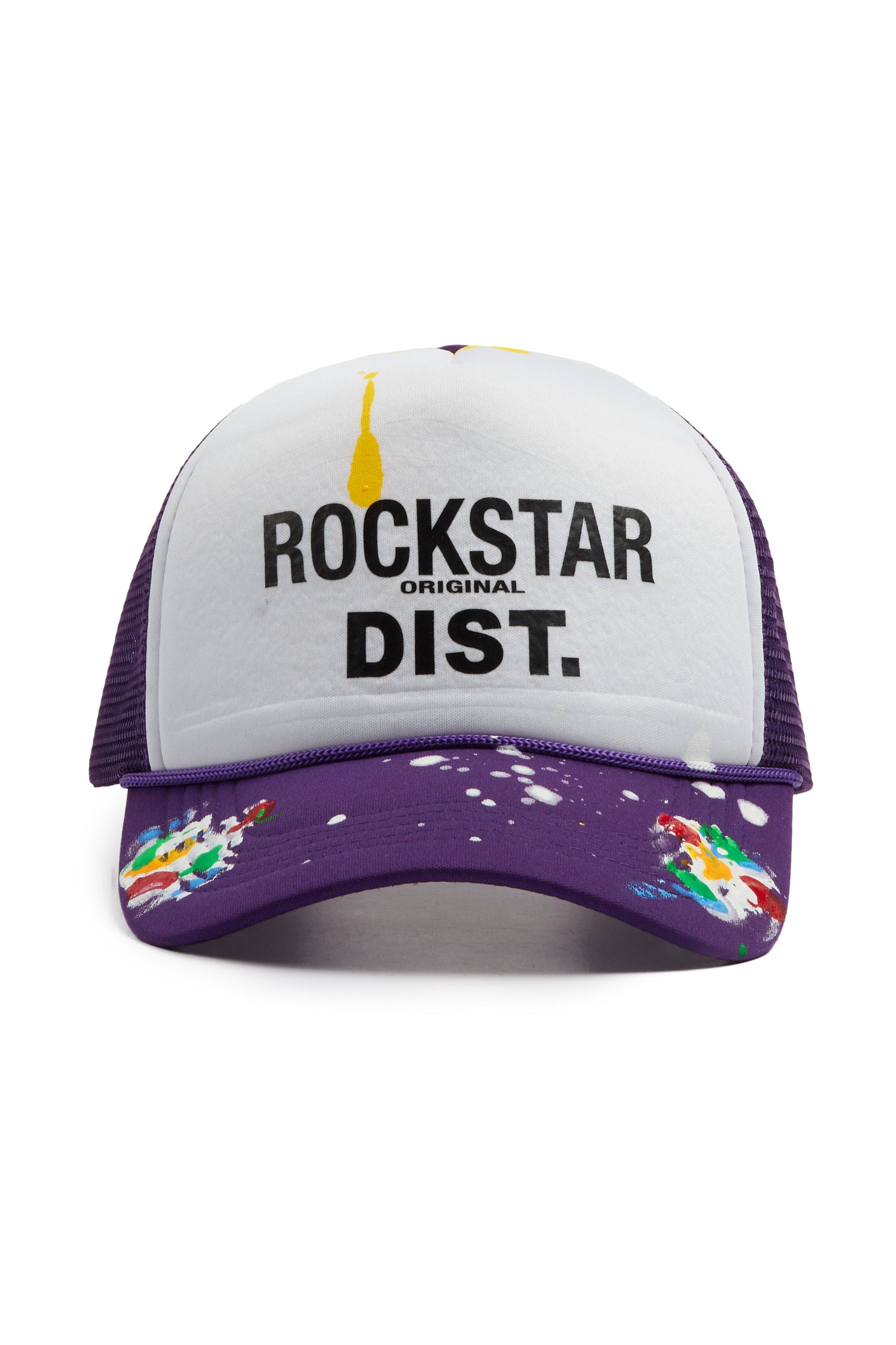 Good Side Only White/Purple Trucker Hat