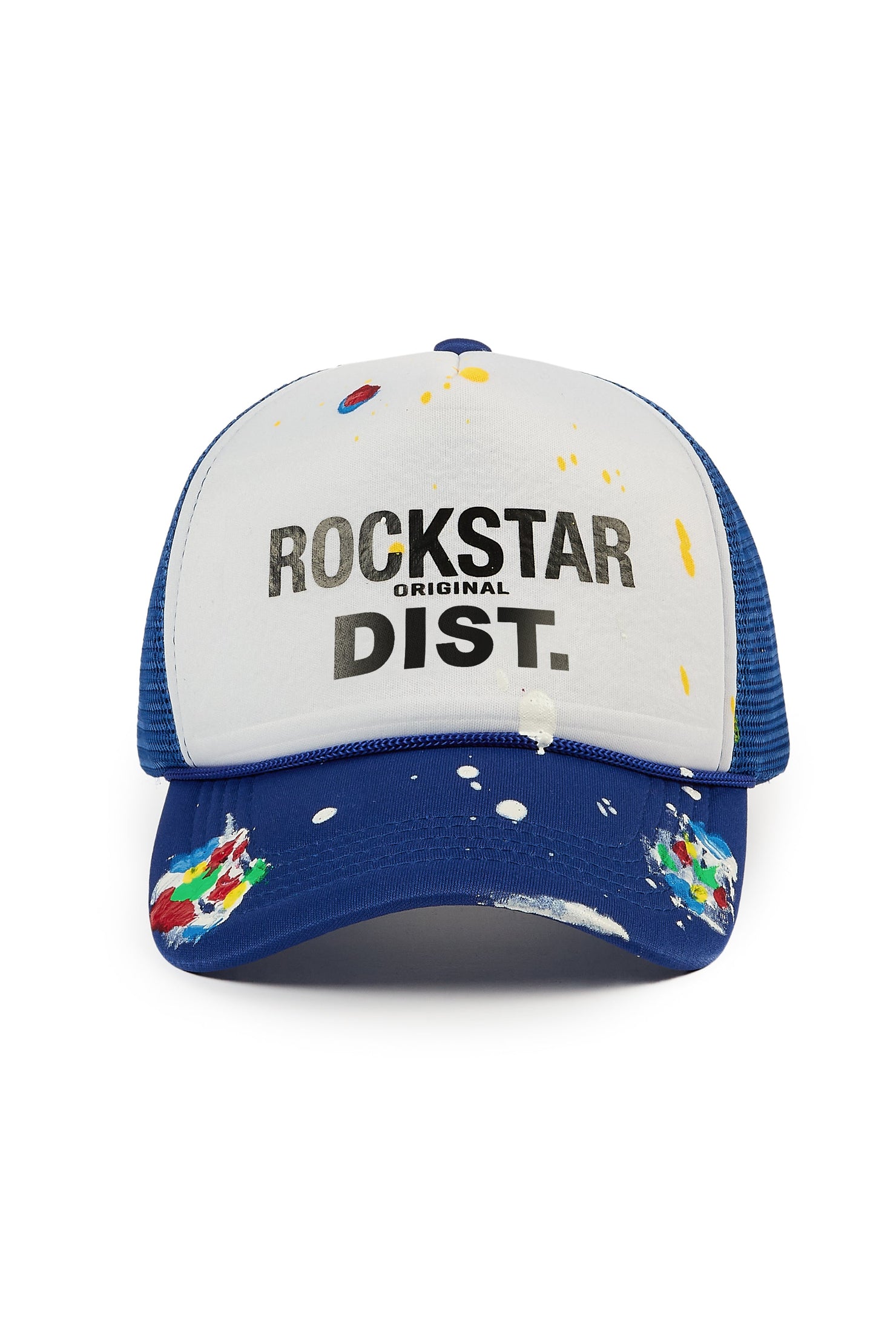 Good Side Only White/Royal Blue Trucker Hat